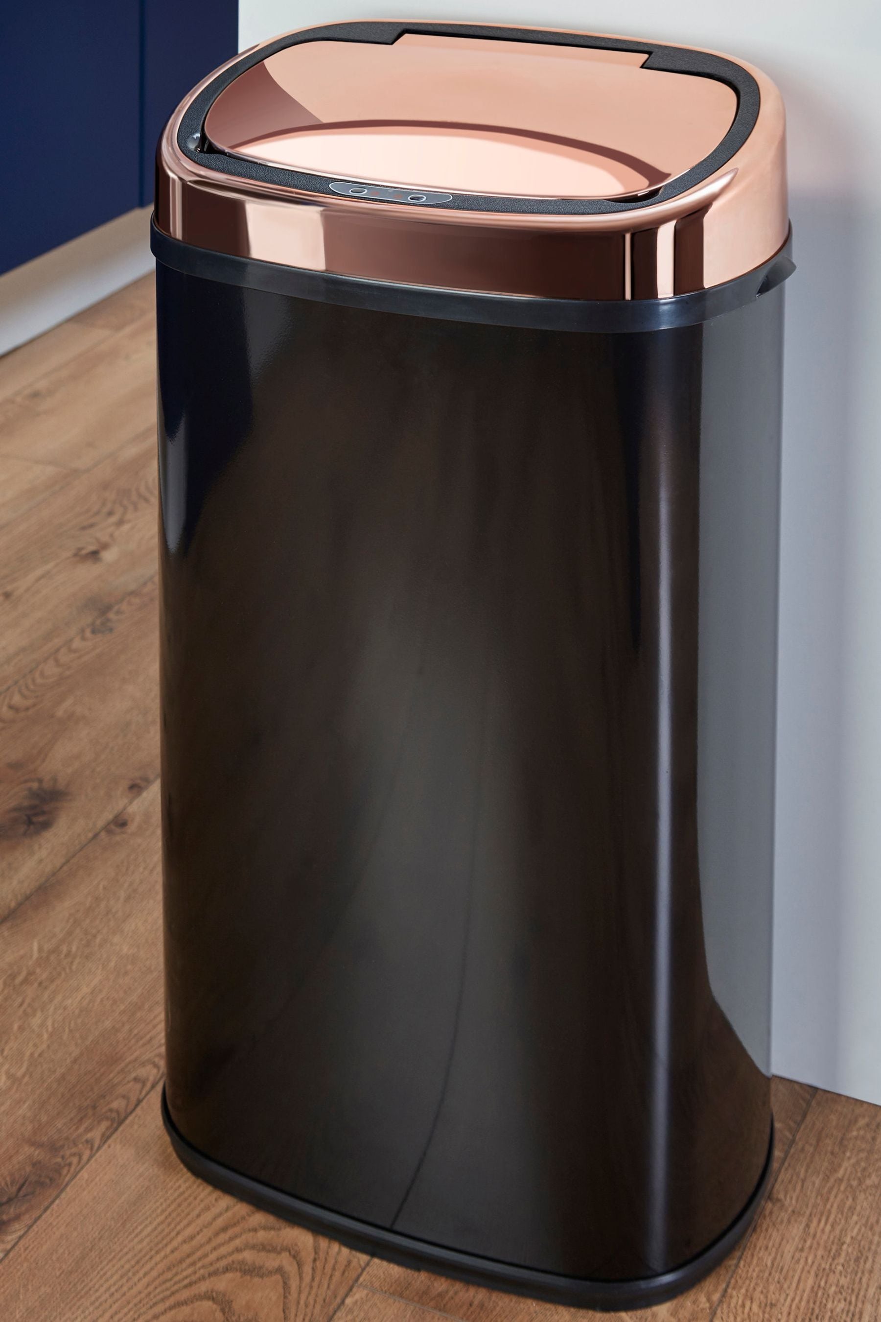 Buy Tower Black Sensor Lid 58L Black Bin from the Next UK online shop