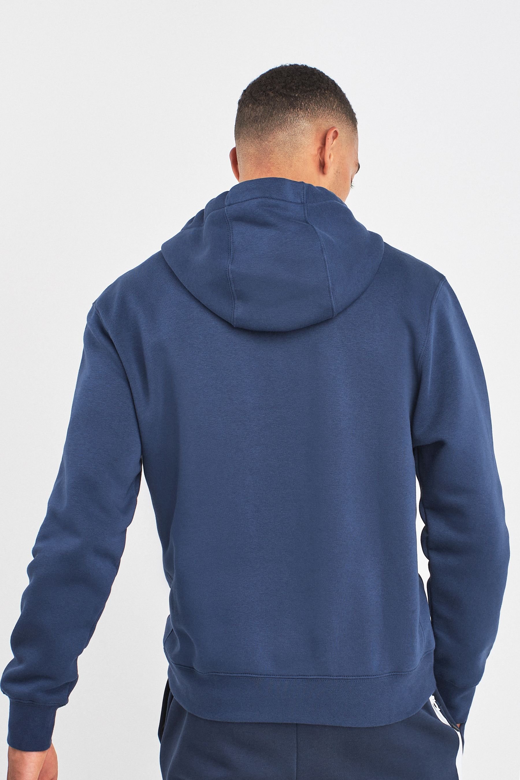 Buy Nike Navy Club Pullover Hoodie from the Next UK online shop