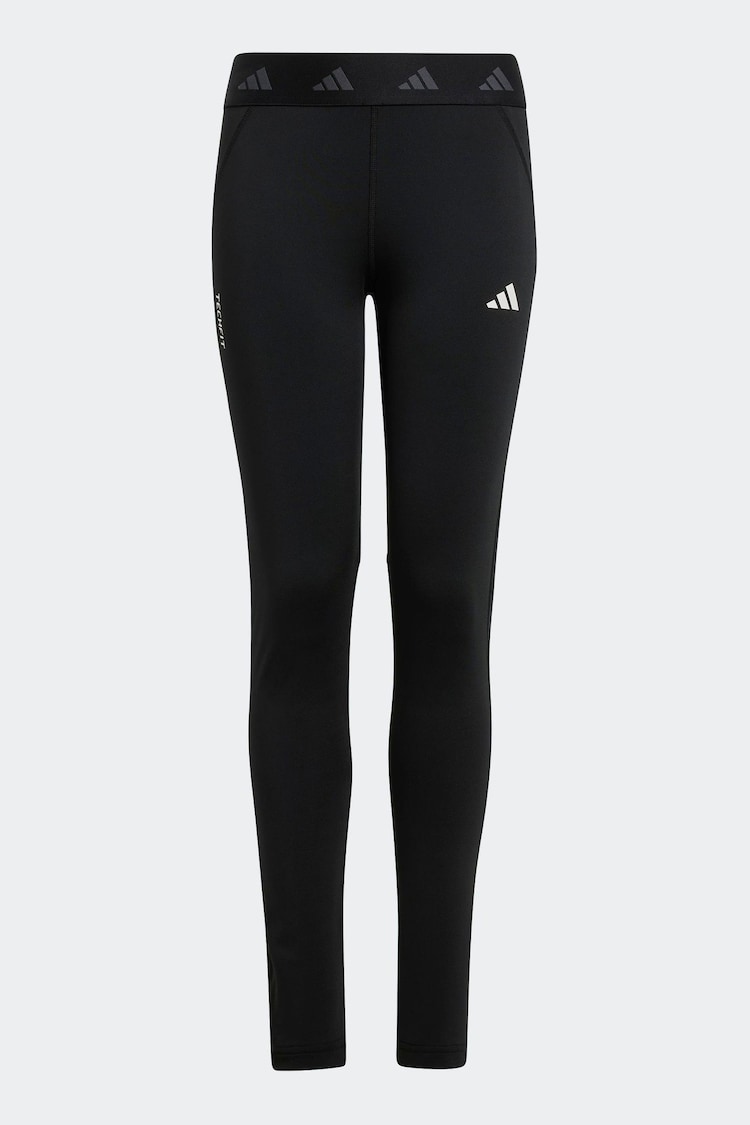 adidas Black Junior TECHFIT Leggings - Image 1 of 1