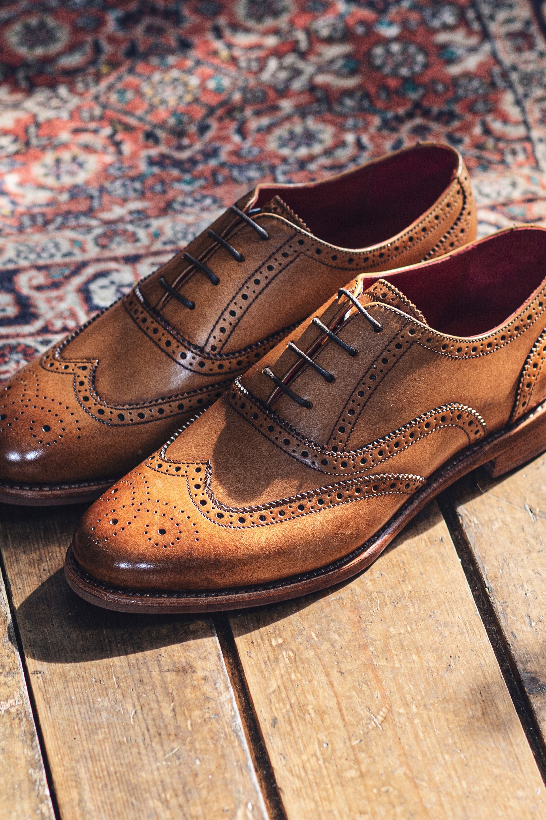 Buy Jones Bootmaker Vivienne Tan Goodyear Welted Ladies Brogues from