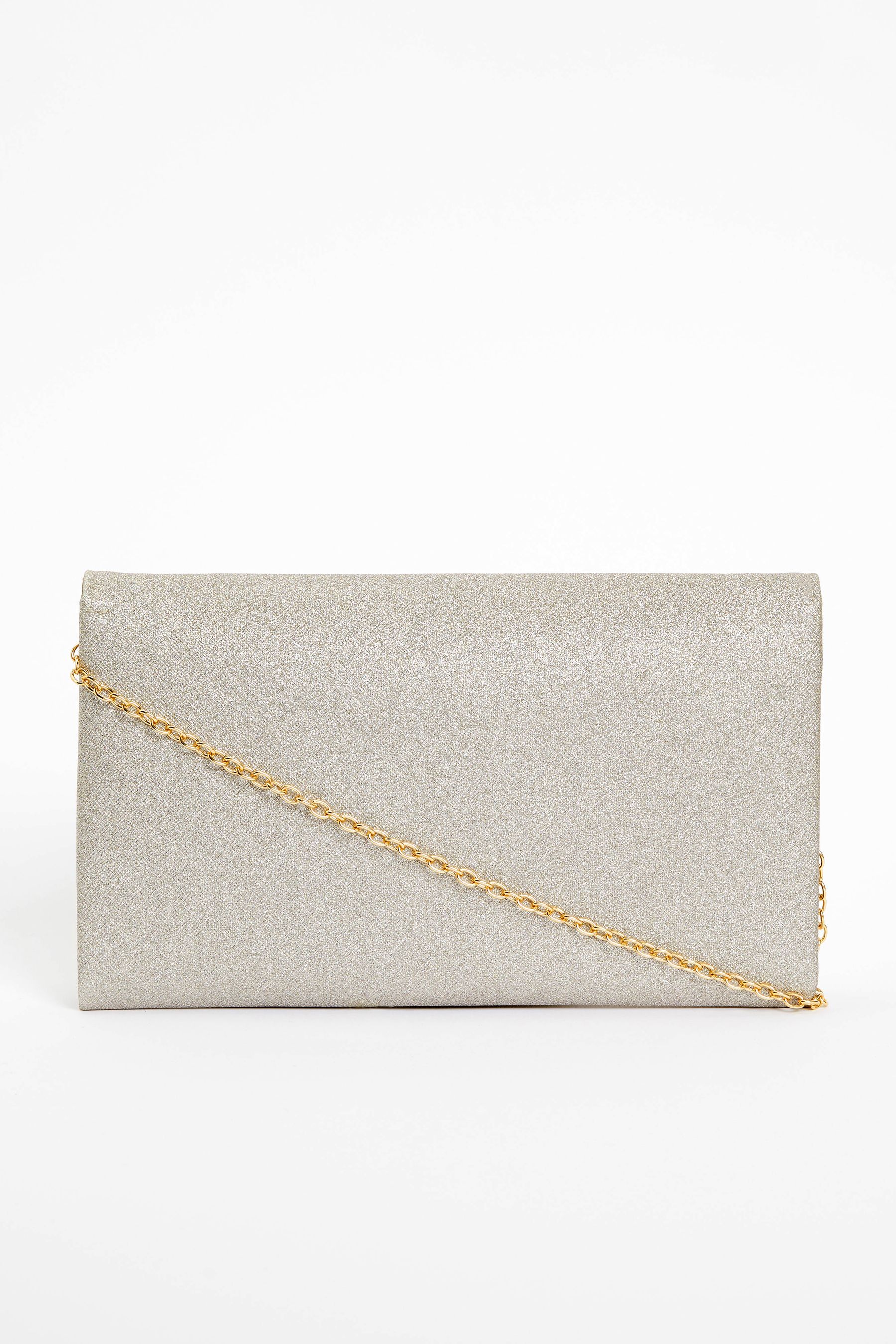Buy Shimmer Clutch Bag With Detachable Cross-Body Chain from Next Ireland