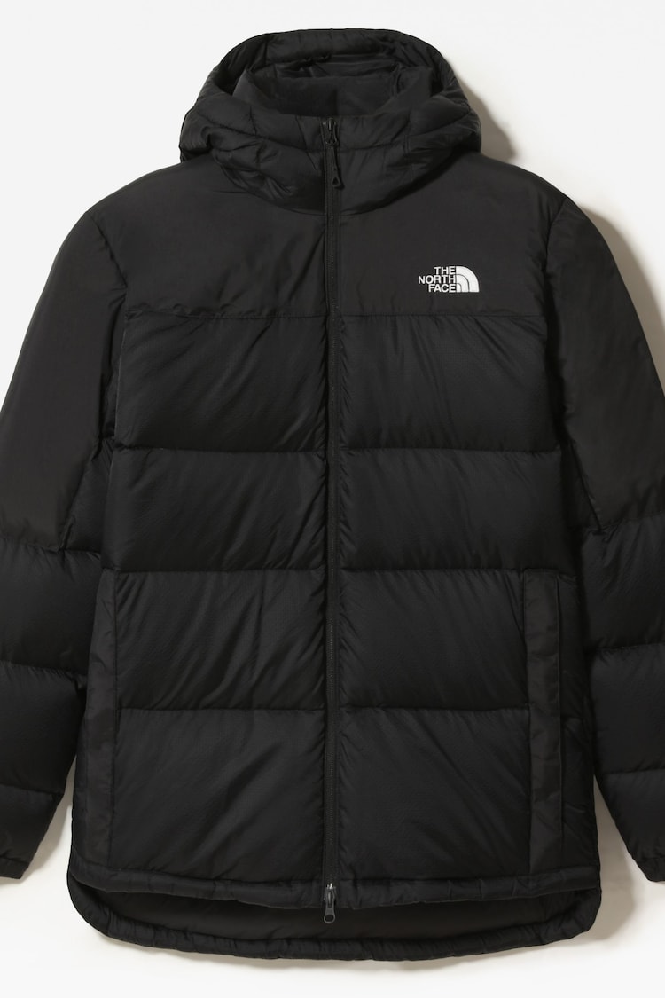 The North Face Black Diablo Down Padded Hooded Jacket - Image 1 of 1