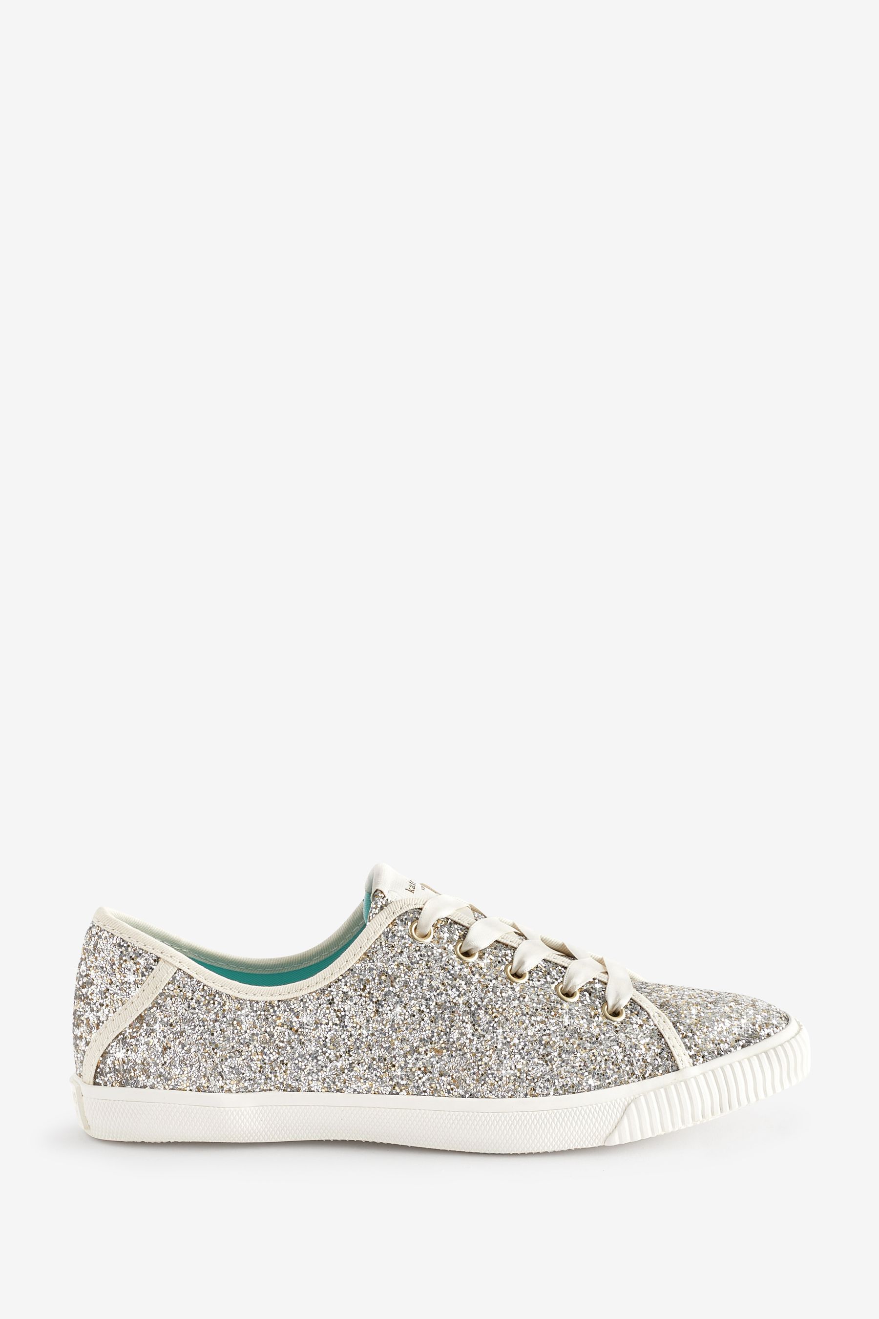 Buy kate spade new york Silver Trista Sequin Trainers from the Next UK ...