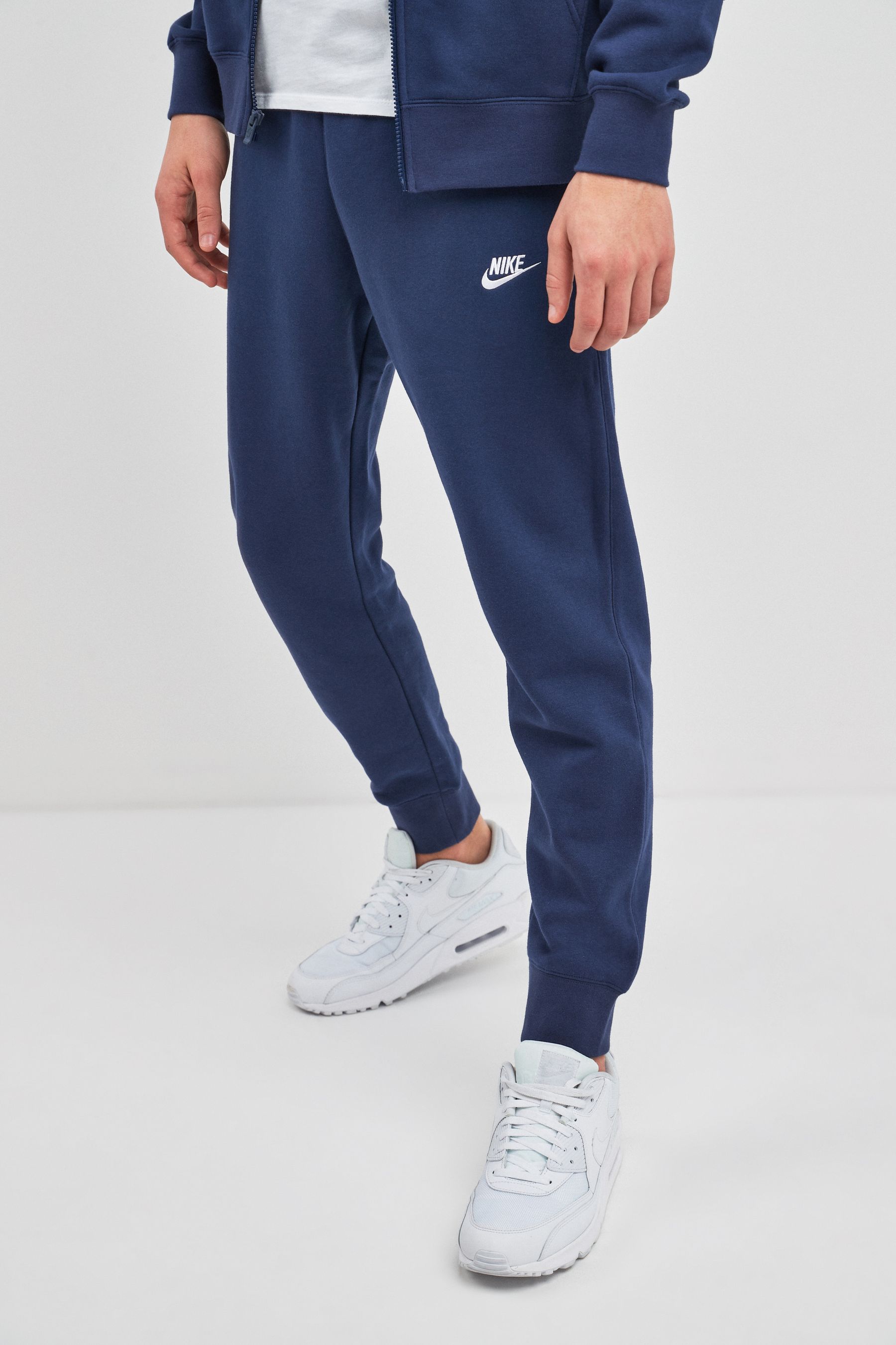 Buy Nike Navy Club Joggers from the Next UK online shop