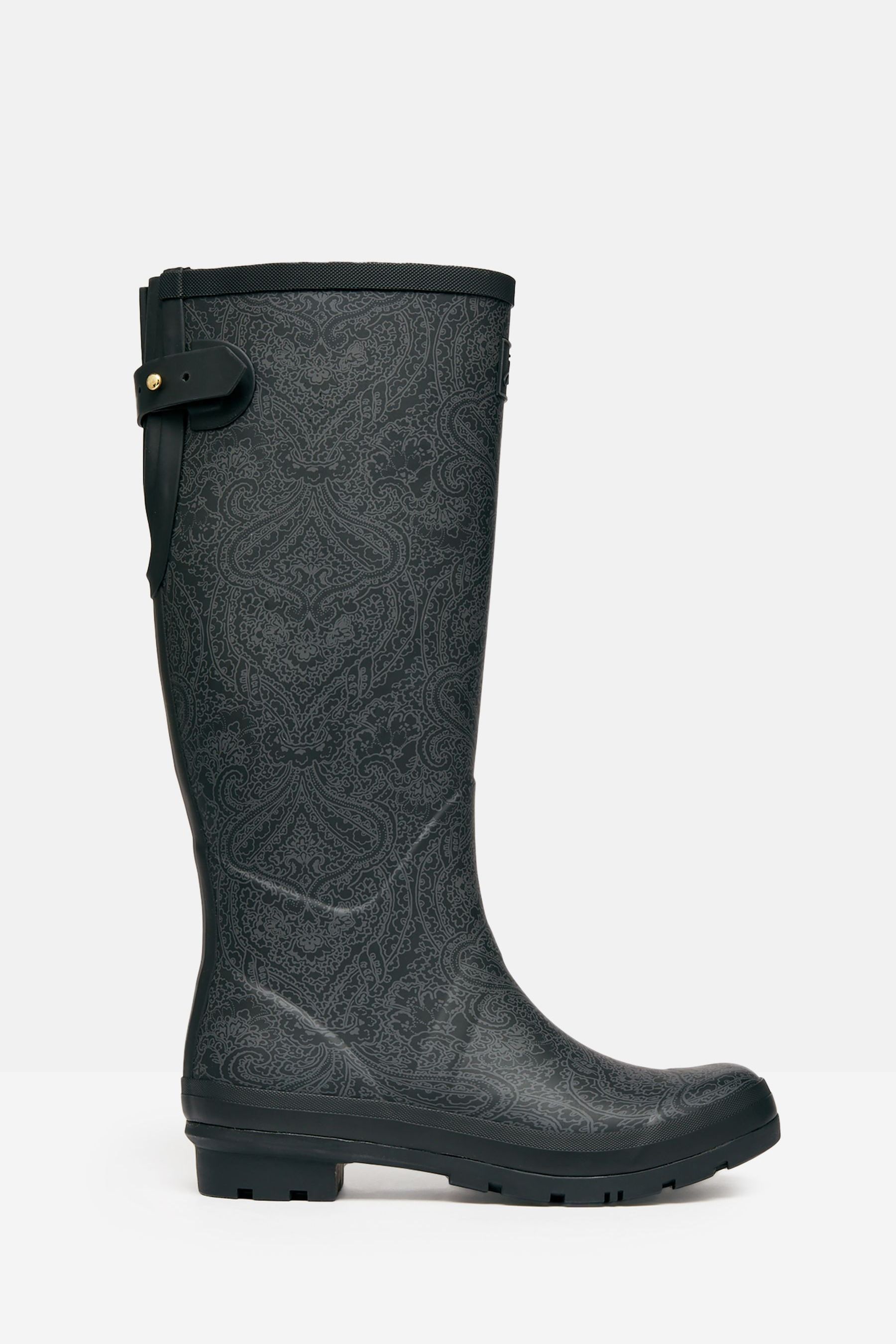 Buy Joules Black Paisley Adjustable Tall Wellies from Next Ireland