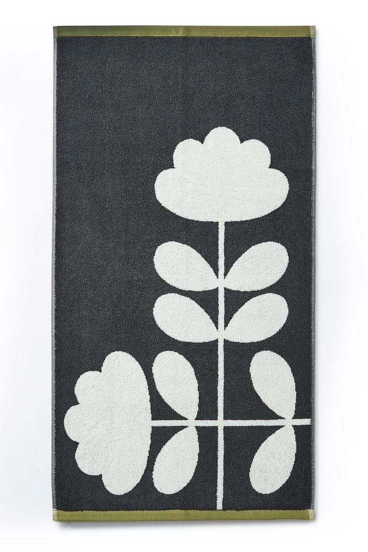 Alfombrilla de baño de musgo con ramitas 100% algodón de Orla Kiely - Imagen 1 de 1
