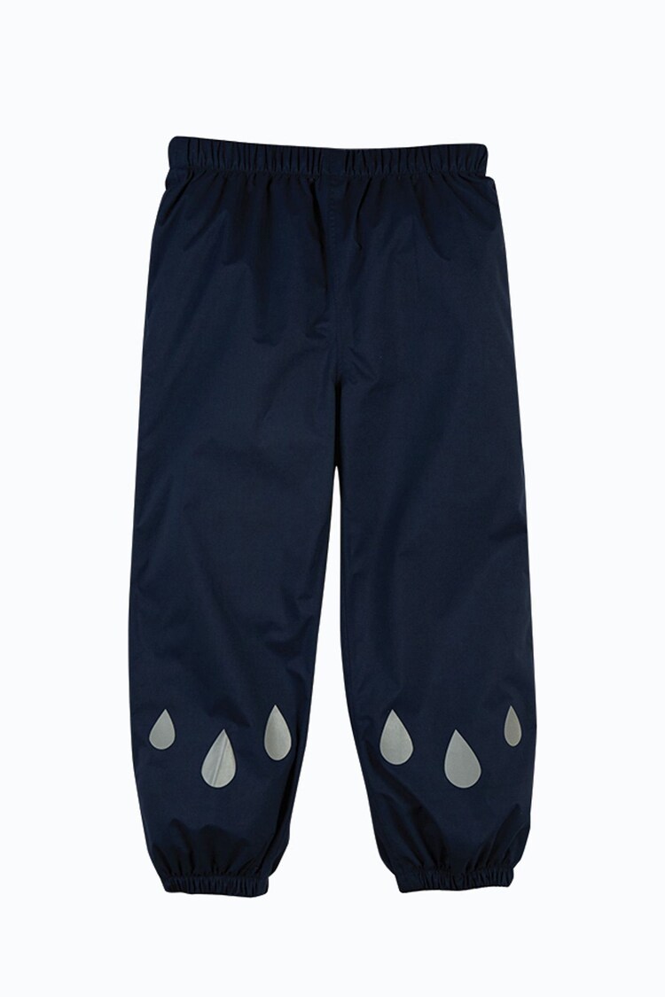 Pantalones impermeables azules de poliéster de Frugi - Imagen 1 de 1