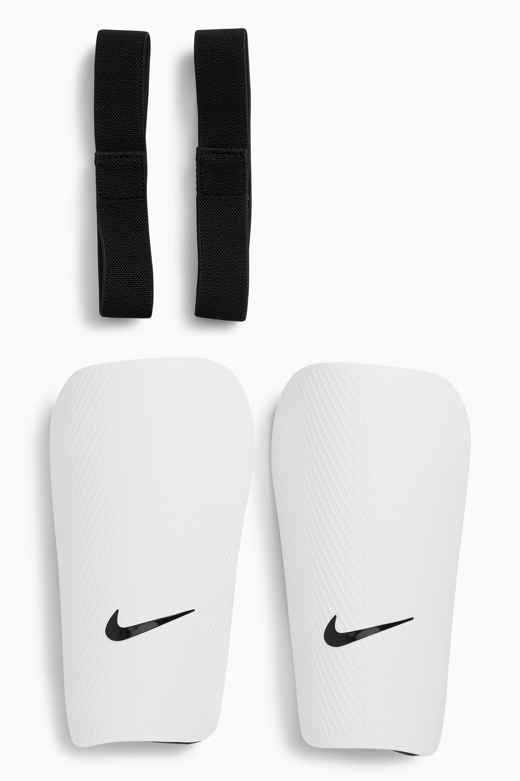 white nike shin guards