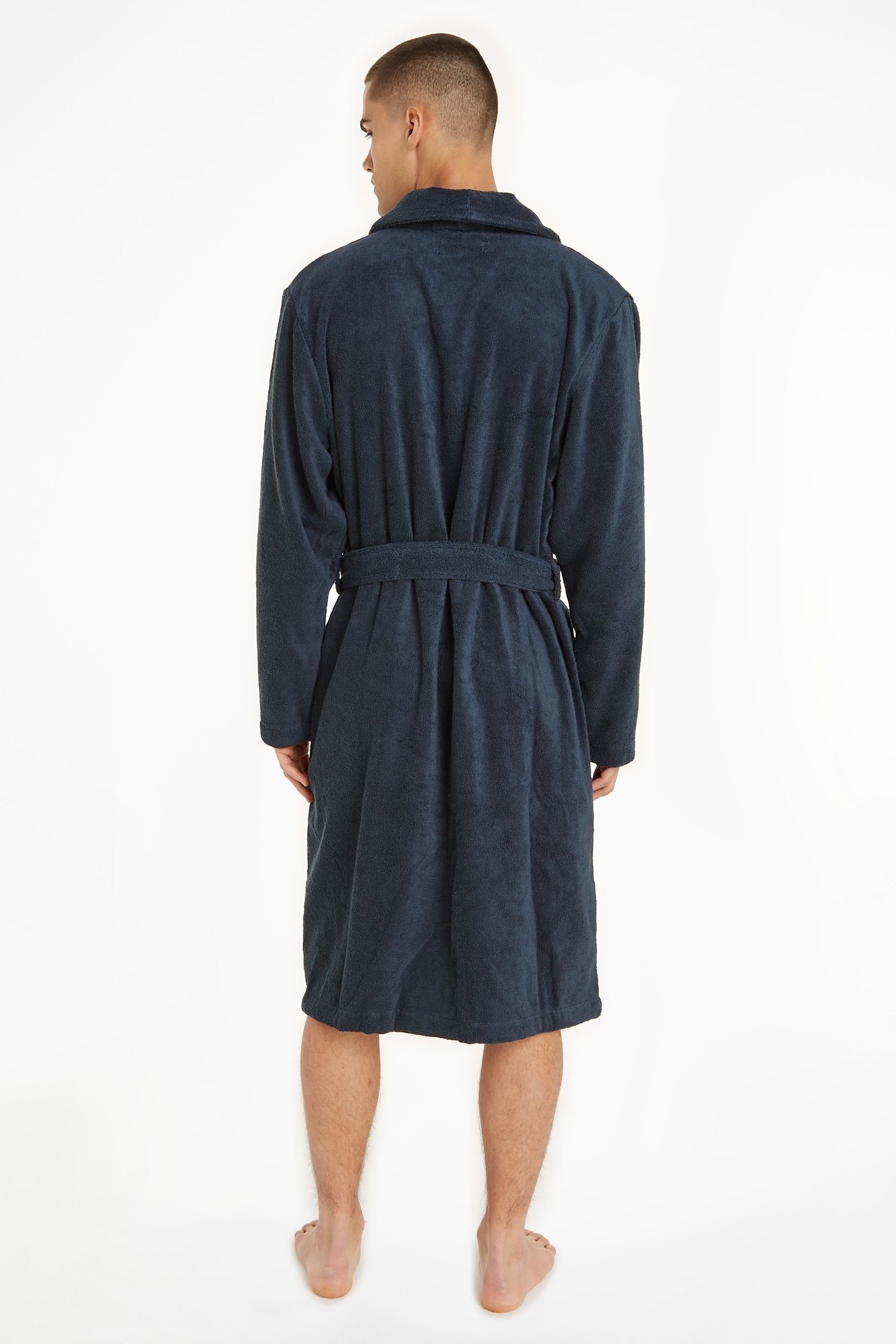 Buy Tommy Hilfiger Cotton Icon Bathrobe from the Next UK online shop