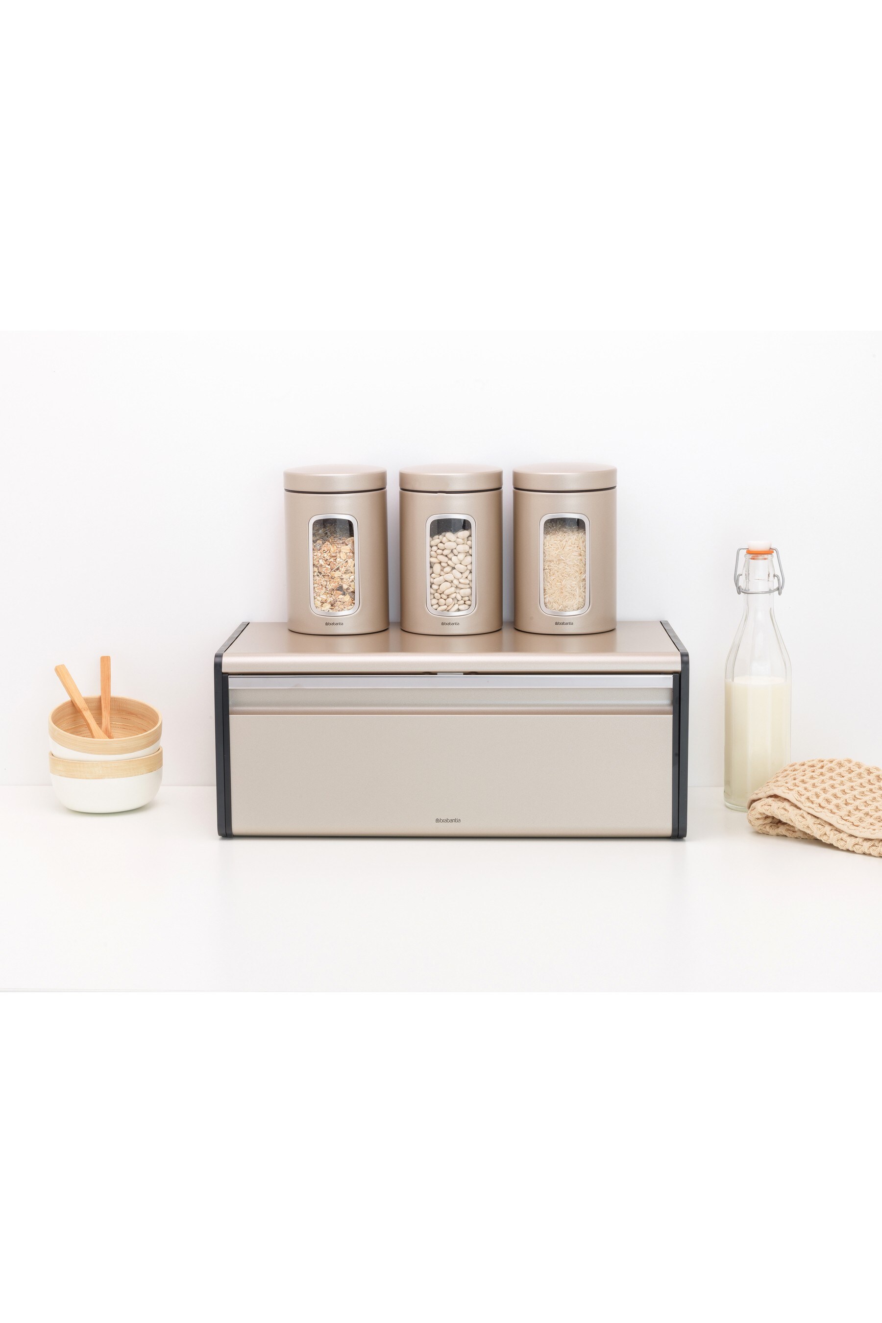 Buy Brabantia Cream Fall Front Bread Bin from the Next UK online shop