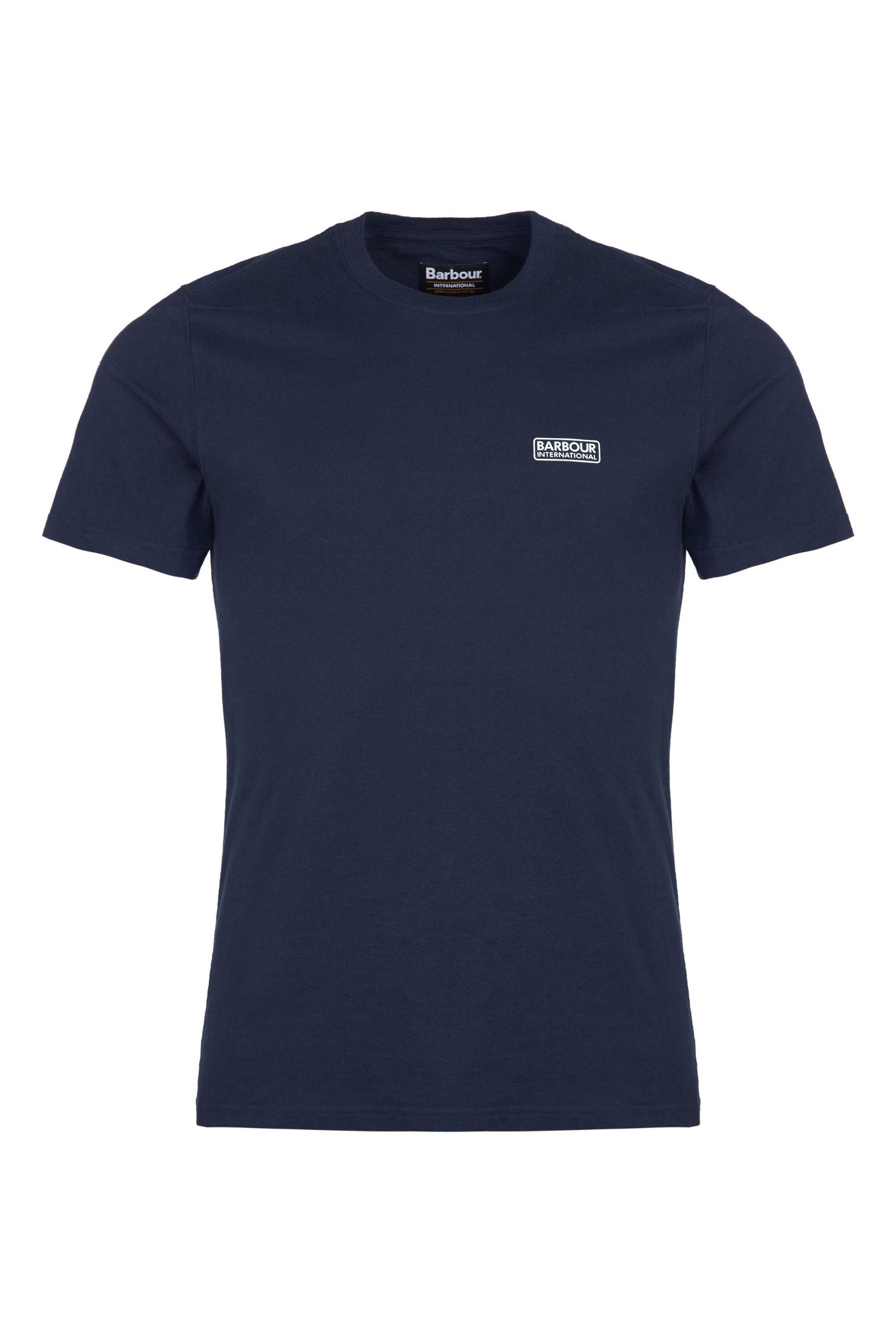 Buy Barbour® International Navy Small Logo Tee from the Next UK online shop