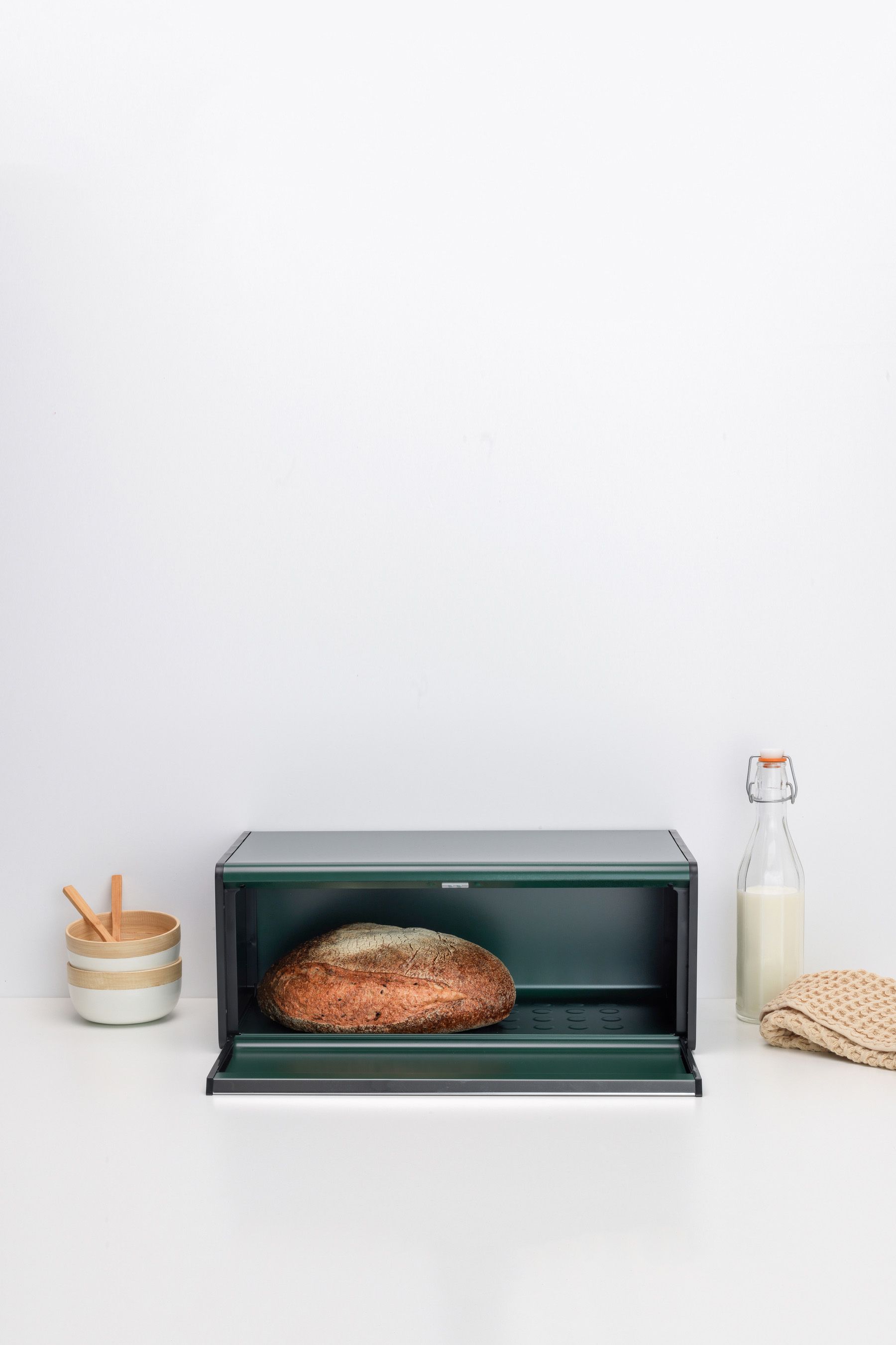 Buy Brabantia Green Fall Front Bread Bin from the Next UK online shop