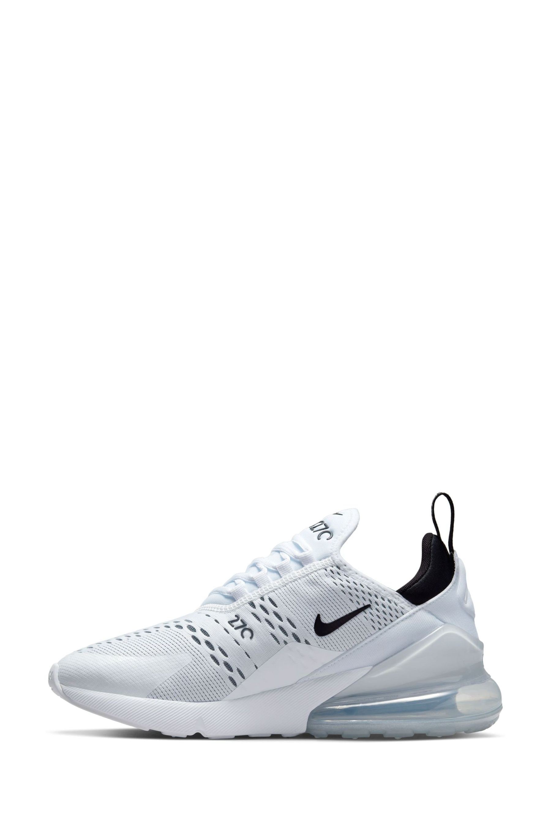 Buy Nike White Air Max 270 Trainers from the Next UK online shop