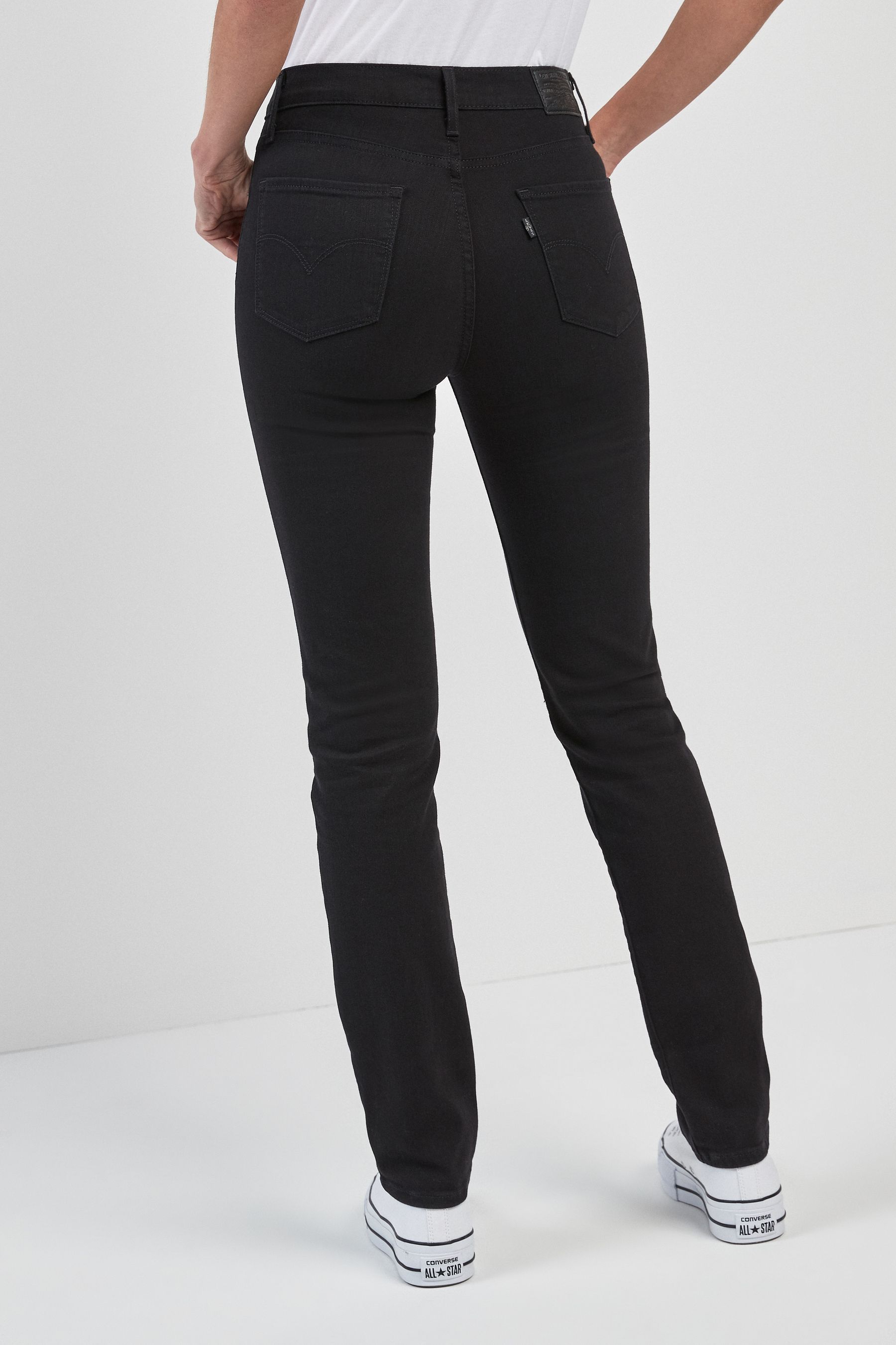 Buy Levi's® Night Is Black 724™ High Rise Straight Jeans from the Next ...