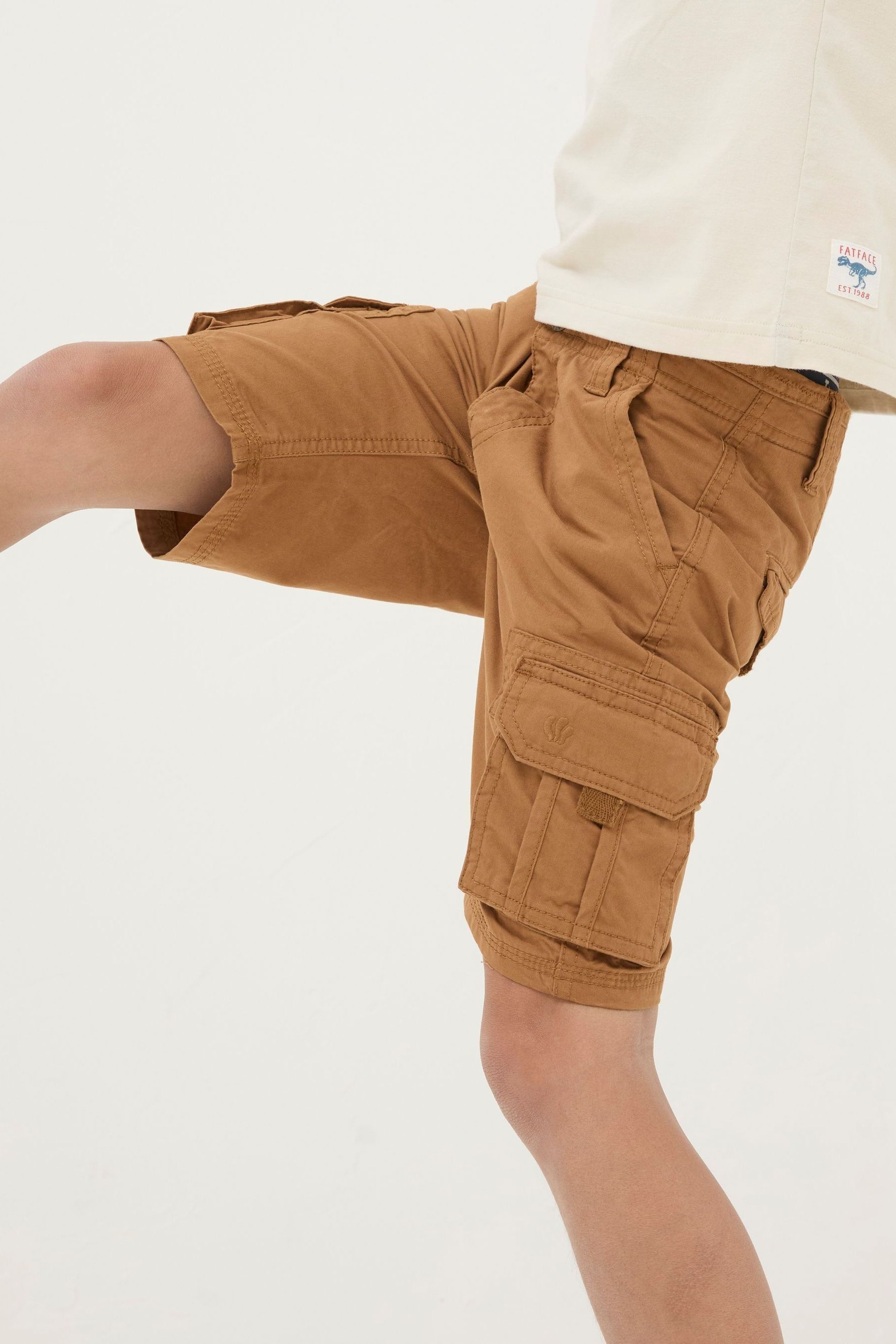 Buy FatFace Brown Lulworth Cargo Shorts from the Next UK online shop
