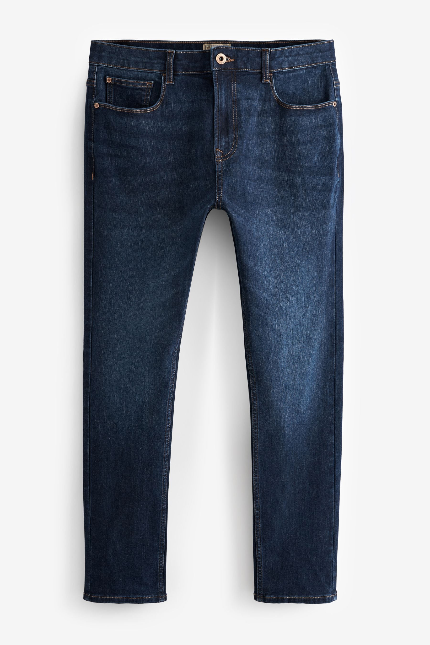 Buy Mid Blue Skinny Classic Stretch Jeans from the Next UK online shop