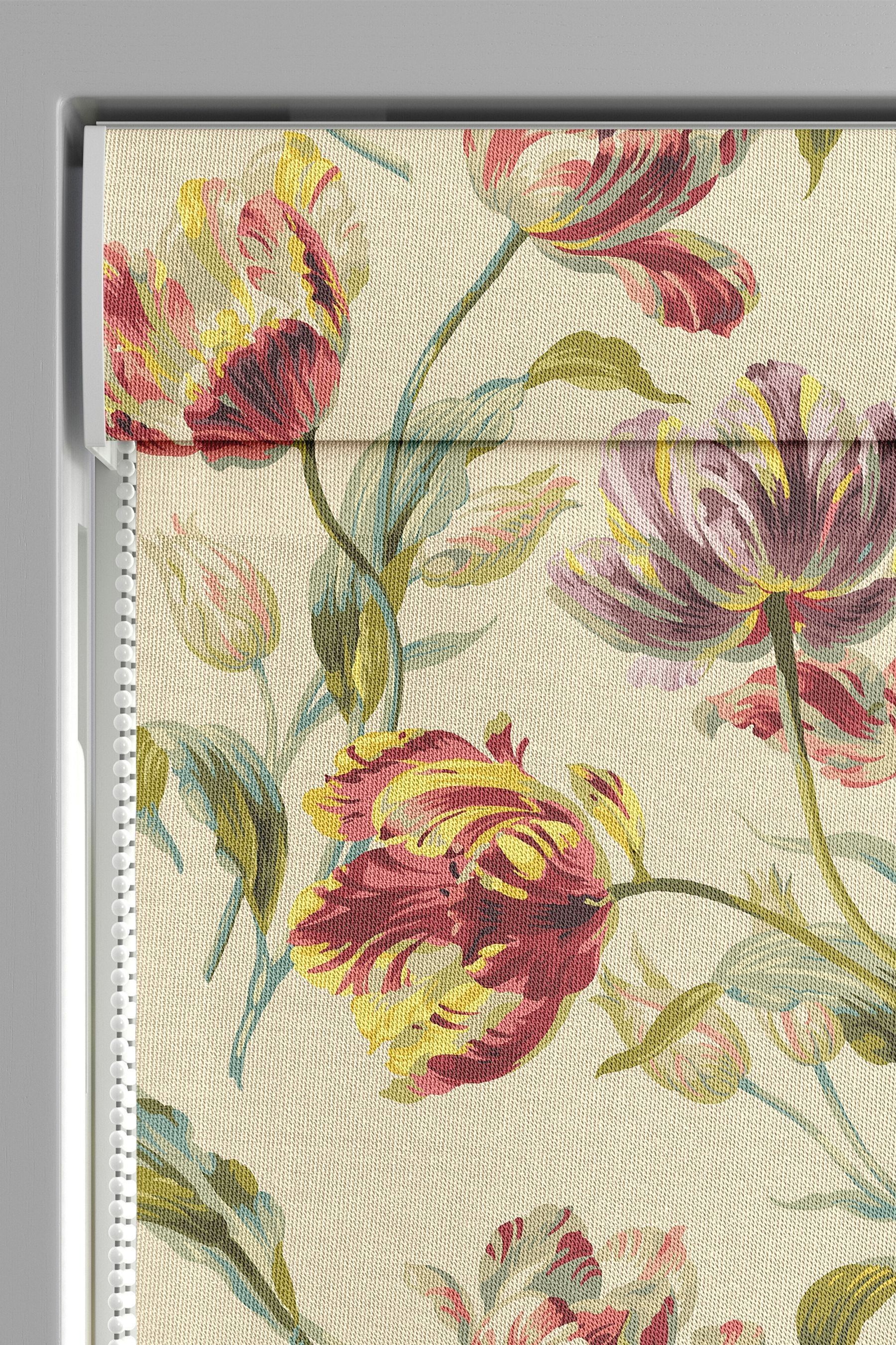 Buy Laura Ashley Red Gosford Cranberry Made to Measure Roman Blind from