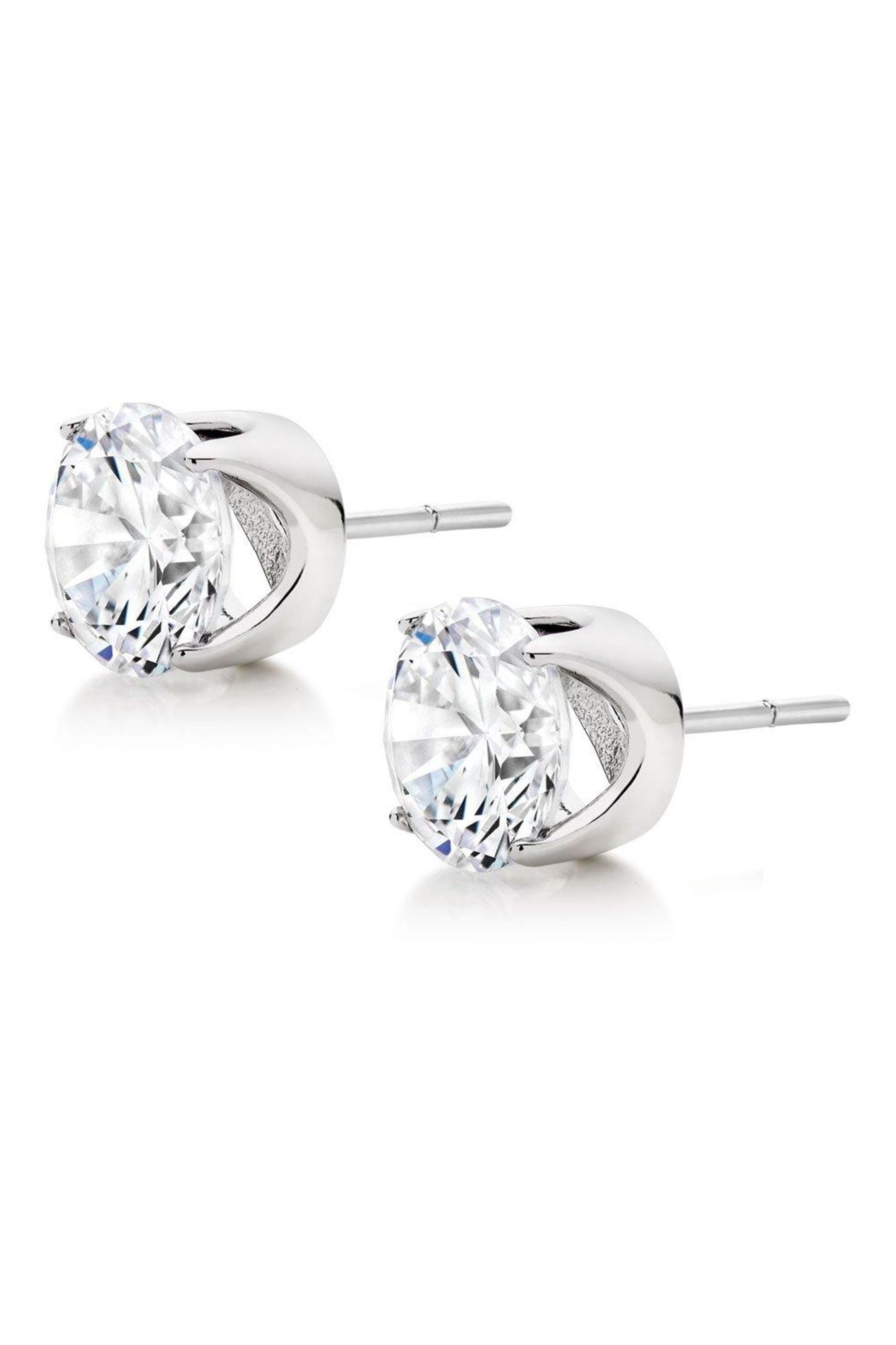 Buy Beaverbrooks Cubic Zirconia Stud Earrings from the Next UK online shop