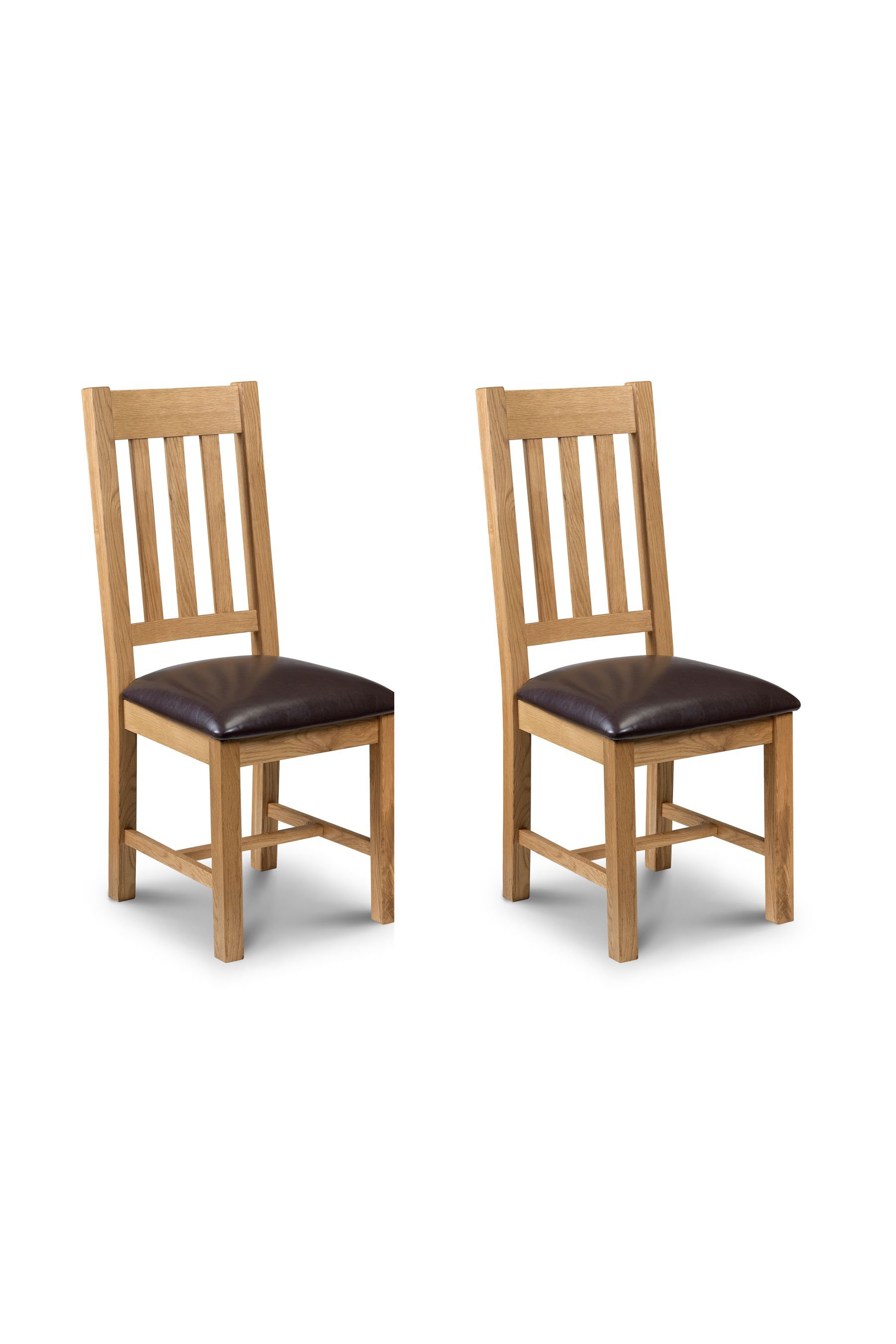 Buy Julian Bowen Set of 2 Wood Astoria Dining Chairs from the Next UK