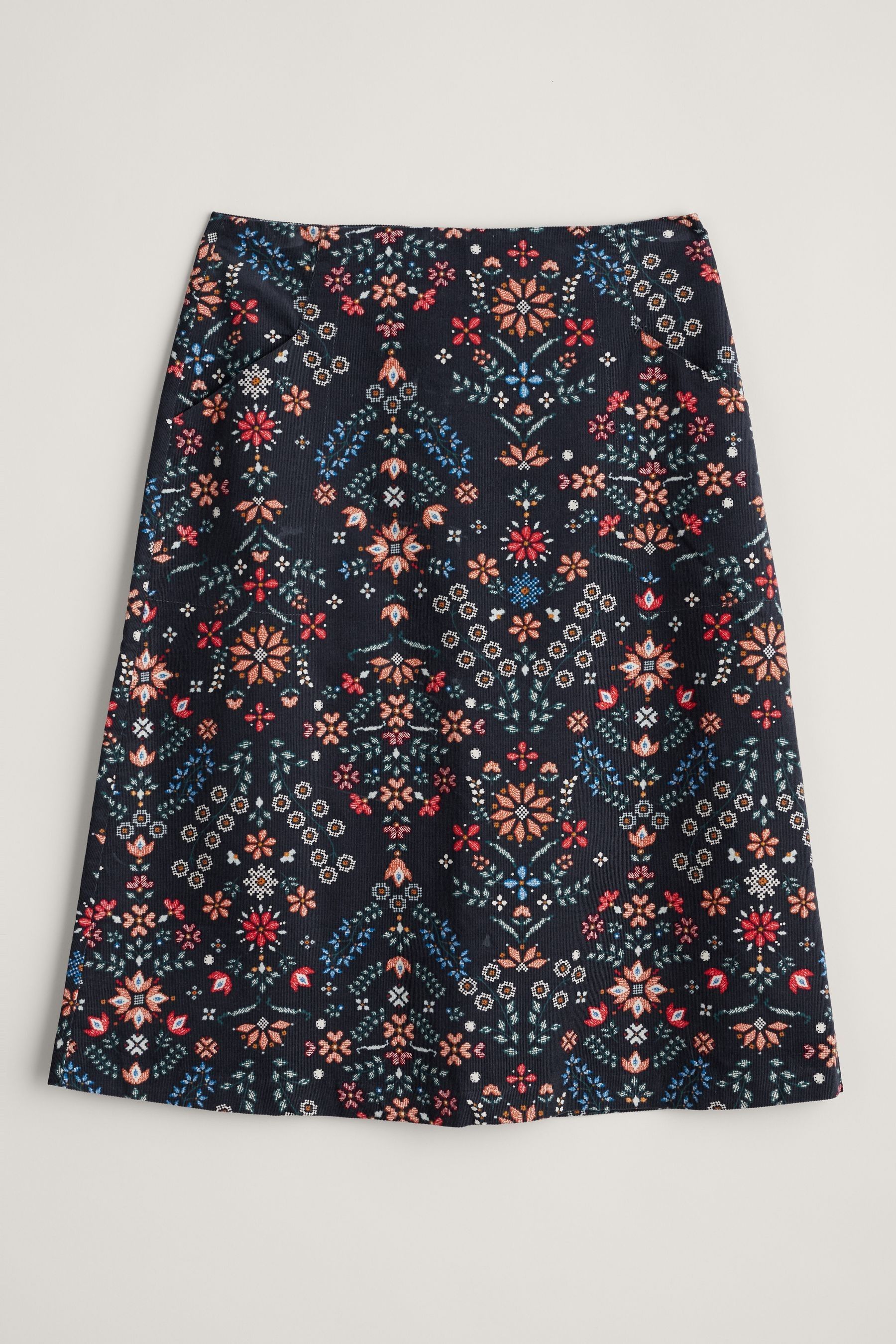 Buy Seasalt Cornwall Blue Forest View Skirt from Next Ireland