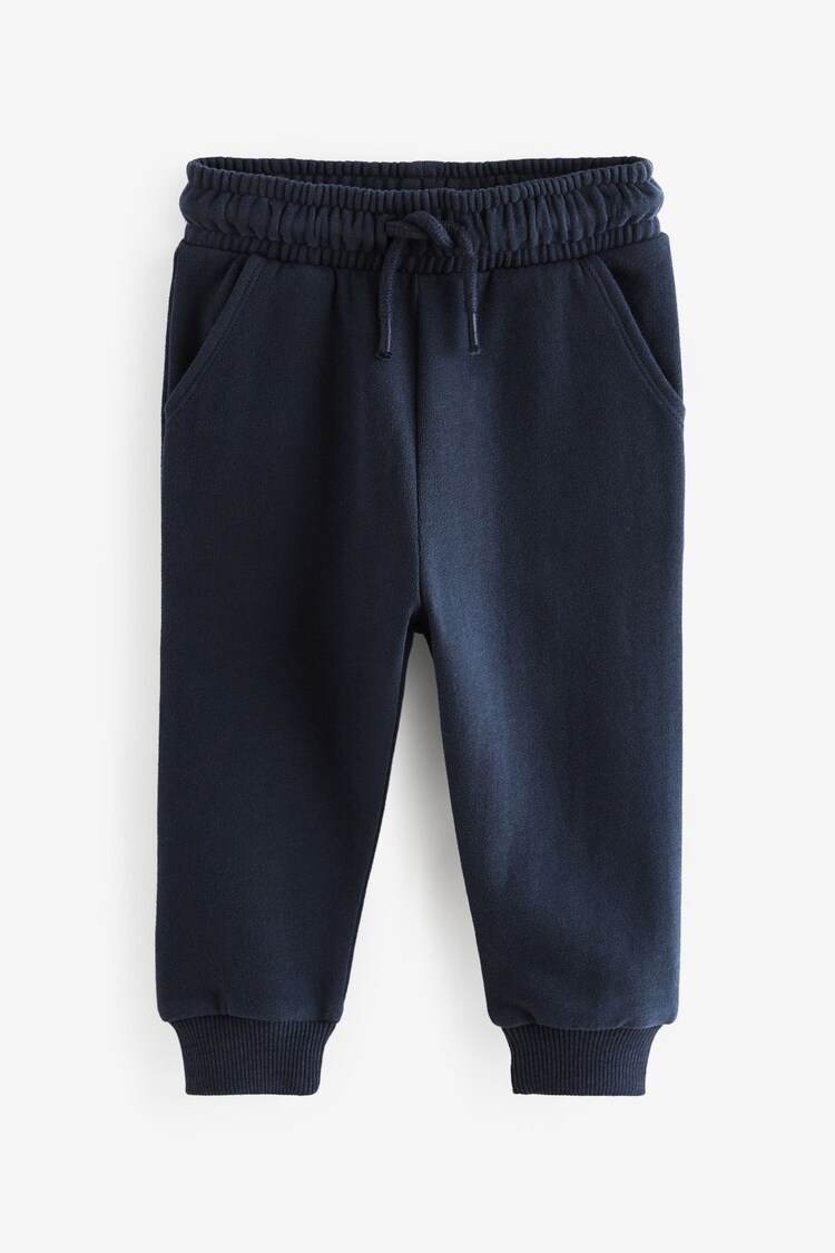 Navy Soft Touch Jersey Joggers (3mths-7yrs) - Image 1 of 1