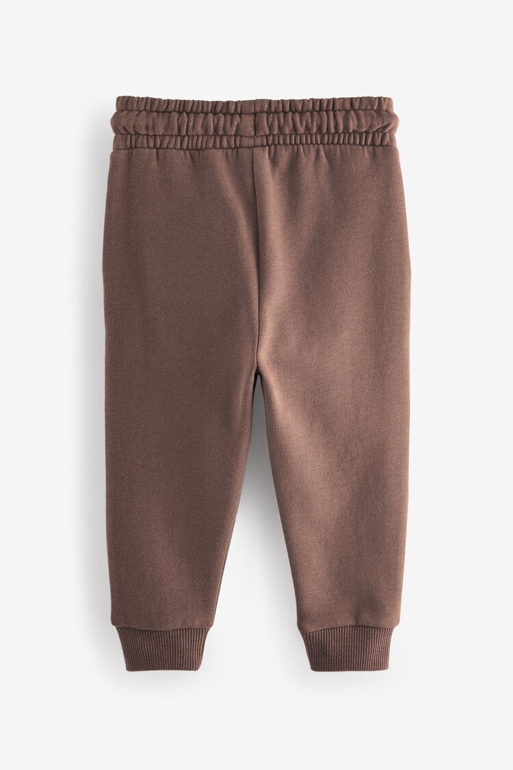 Mink Brown Soft Touch Jersey Joggers (3mths-7yrs) - Image 1 of 1