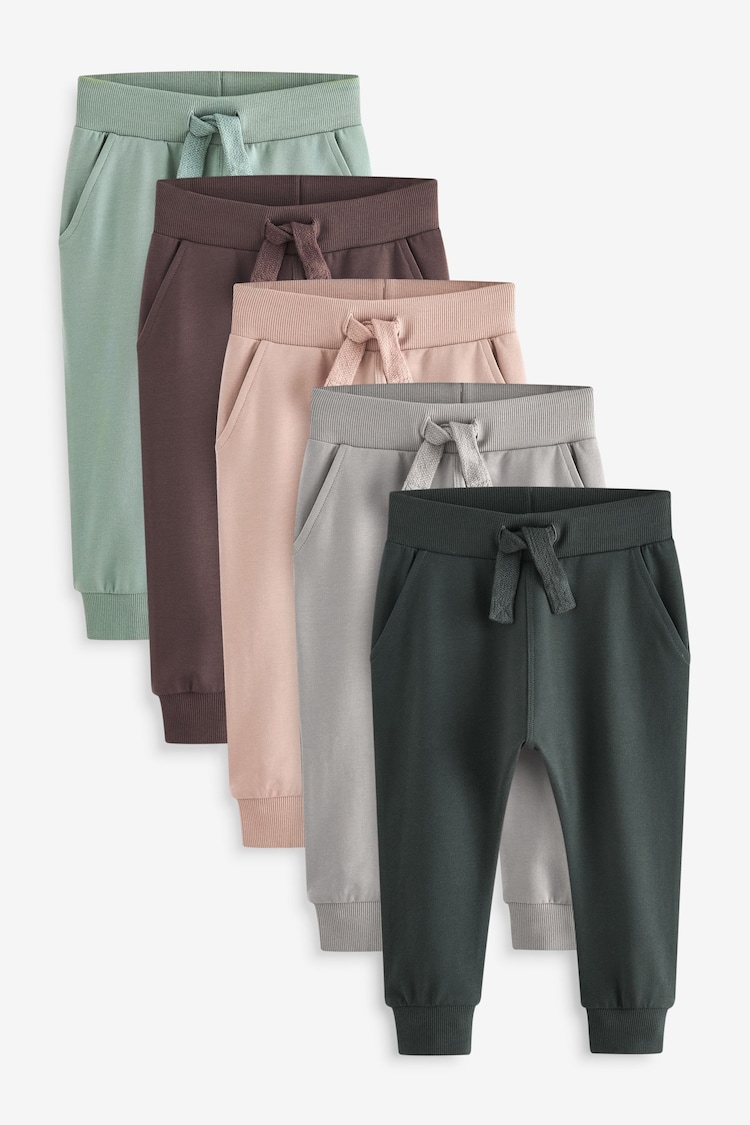 Минеральный зеленый/Ecru Cream/серый - Пакет Joggers 5 (3мес.-7лет) - Изображение 1 из 1