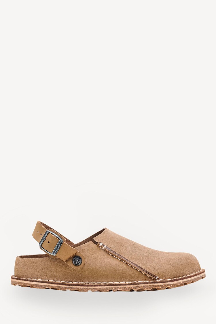 Birkenstock Grey Lutry Premium LEVE Clogs - Image 1 of 1