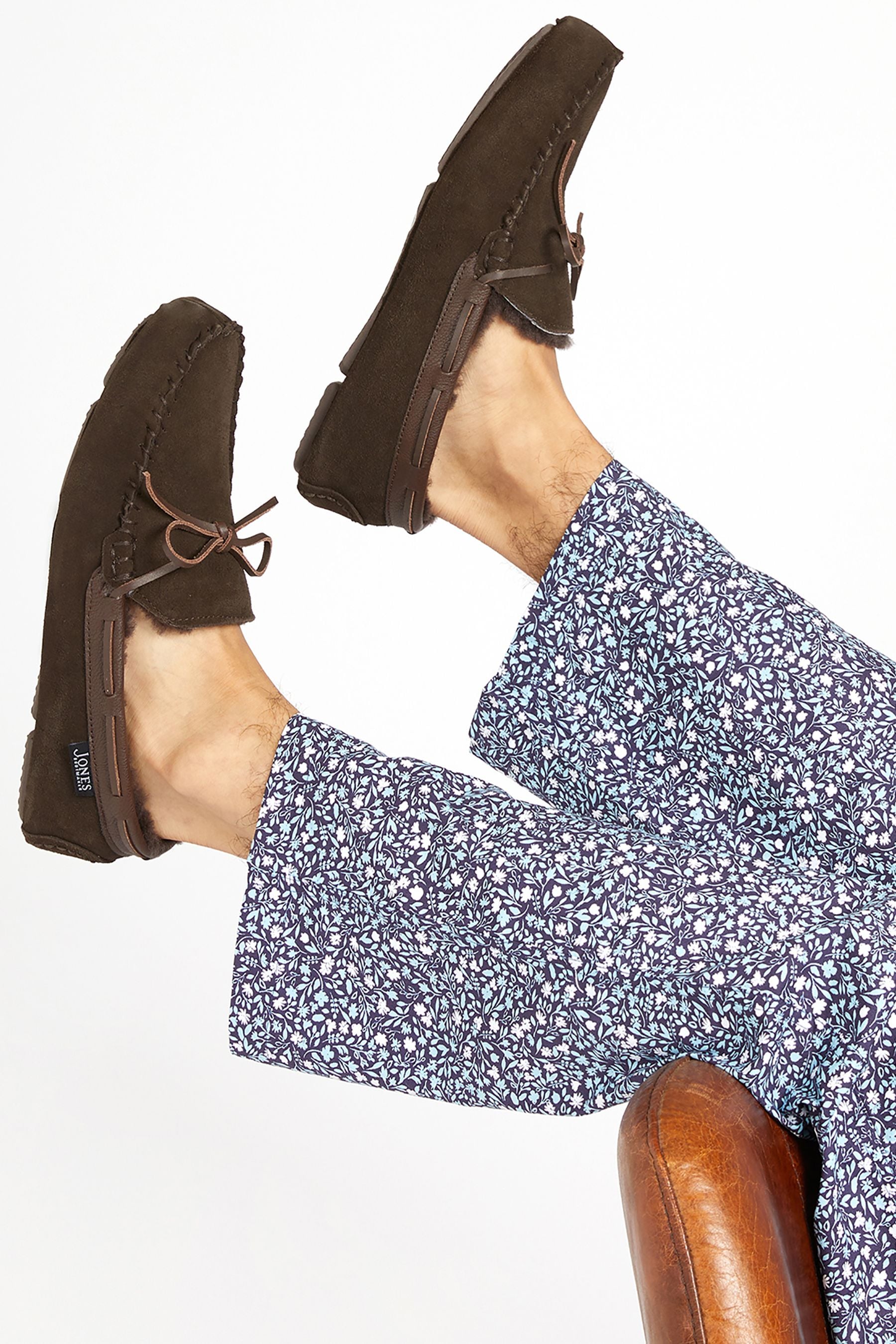 Buy Jones Bootmaker Men's Sheepskin Lined Slippers from Next Ireland