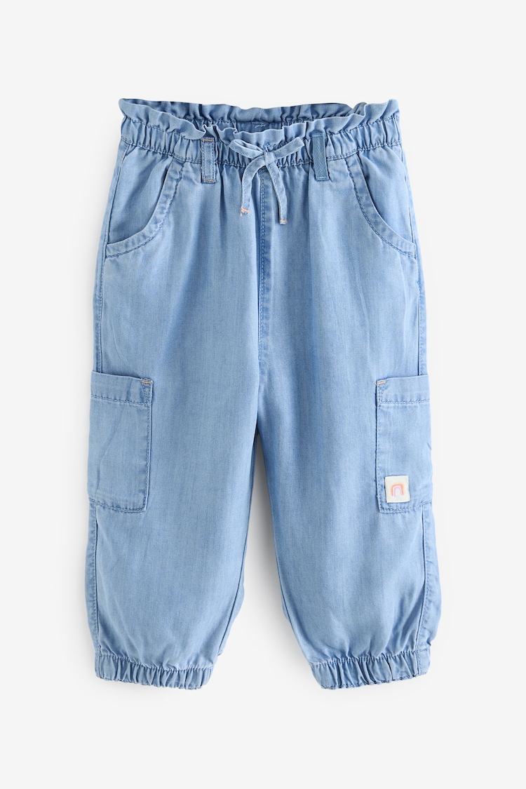Denim Cargo Trousers (3mths-7yrs) - Image 1 of 1