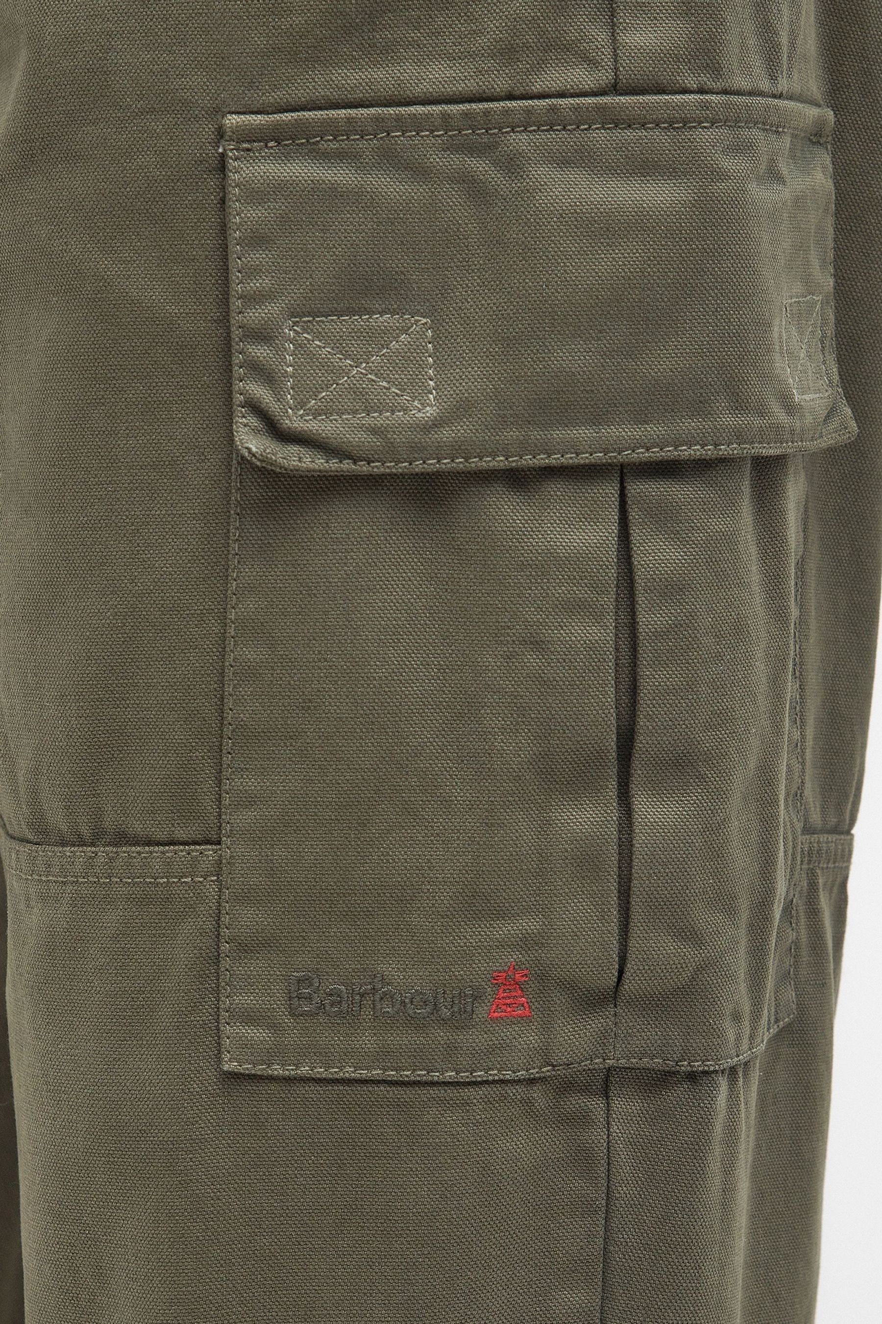 Buy Barbour® Olive Green Robhill Cargo Trousers from the Next UK online ...