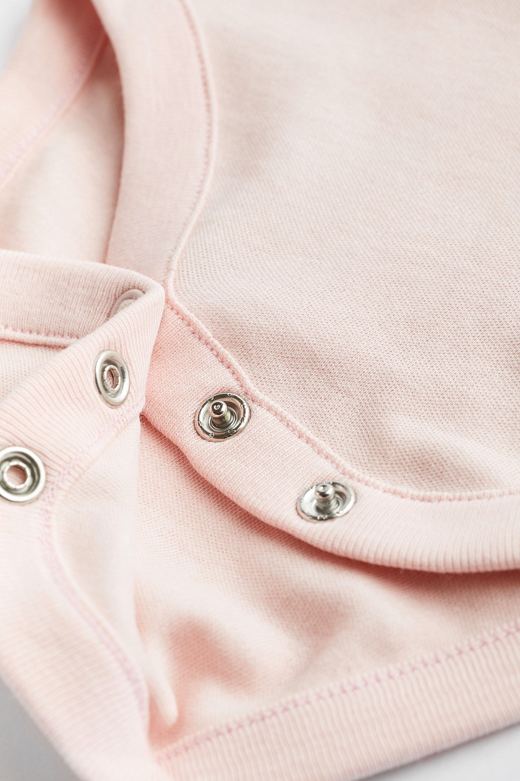 Buy Pink/White 5 Pack Essential Long Sleeve Baby Bodysuits 5 Pack from ...