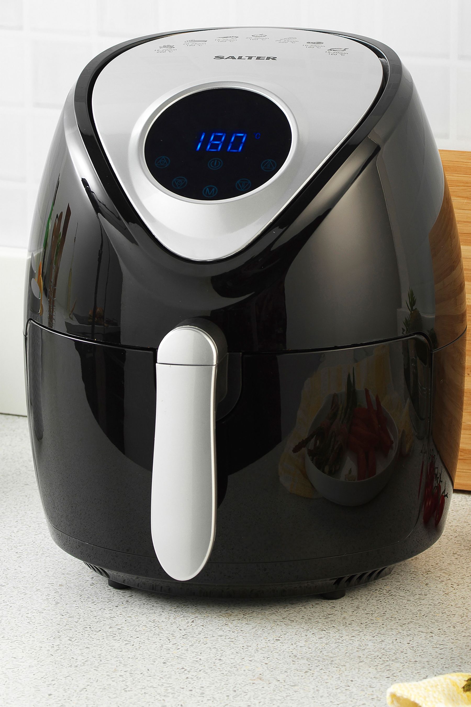 Buy Salter Black Digital Hot Air Fryer 4.5L 1300 W from the Next UK