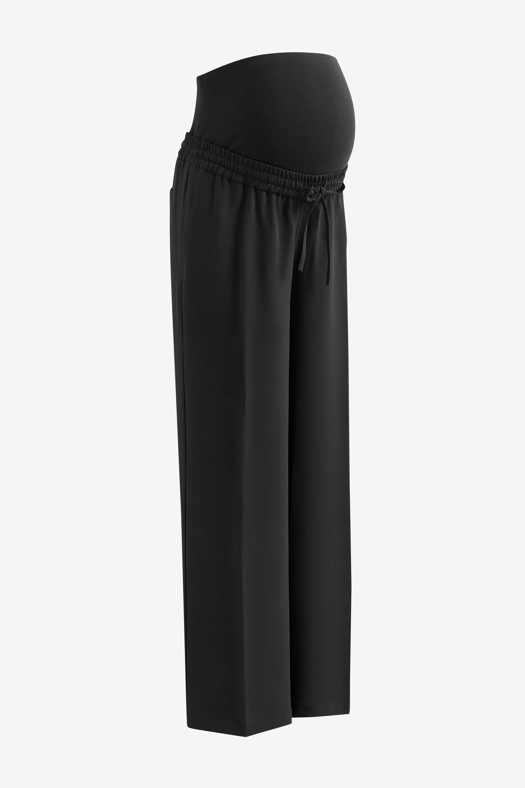 Buy JoJo Maman Bébé Black Wide Leg Maternity Trousers from the Next UK