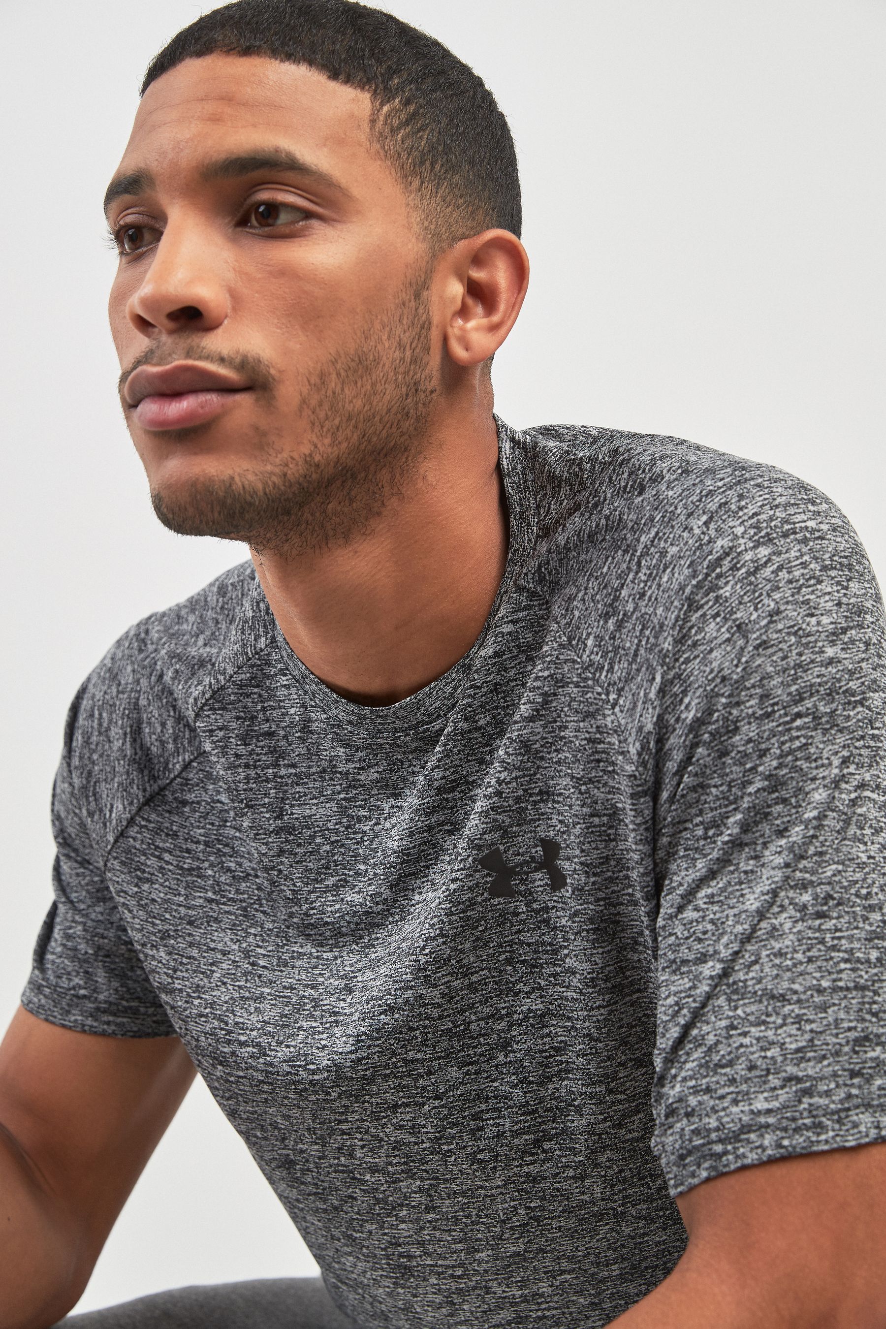 Buy Under Armour Grey Marl Tech 2 T-Shirt from the Next UK online shop