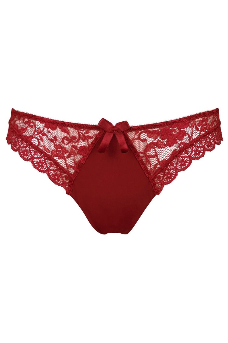 Rojo - Braguitas de corte profundo Rebel de Pour Moi - Imagen 1 de 1