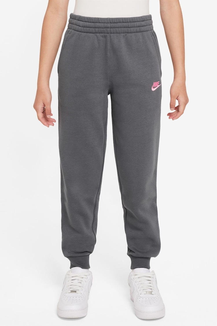 Nike Iron Grey Club Fleece Joggers - Image 1 of 1
