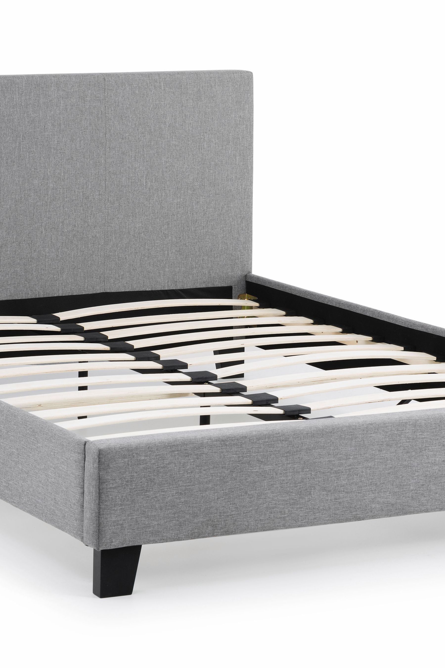 Buy Julian Bowen Grey Rialto Upholstered Linen Bed from the Next UK