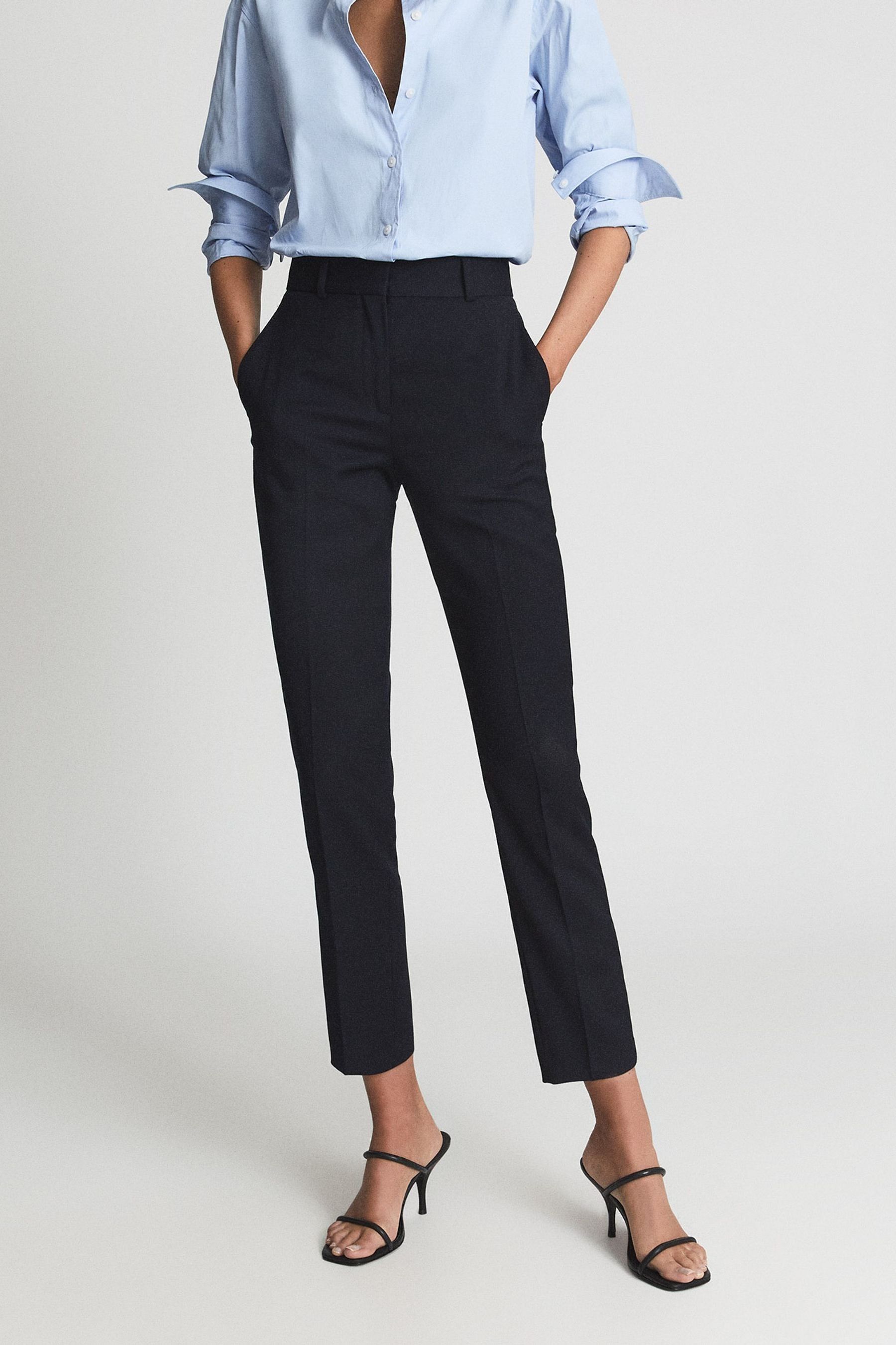 Buy Reiss Hayes Slim Fit Tailored Trousers from the Next UK online shop