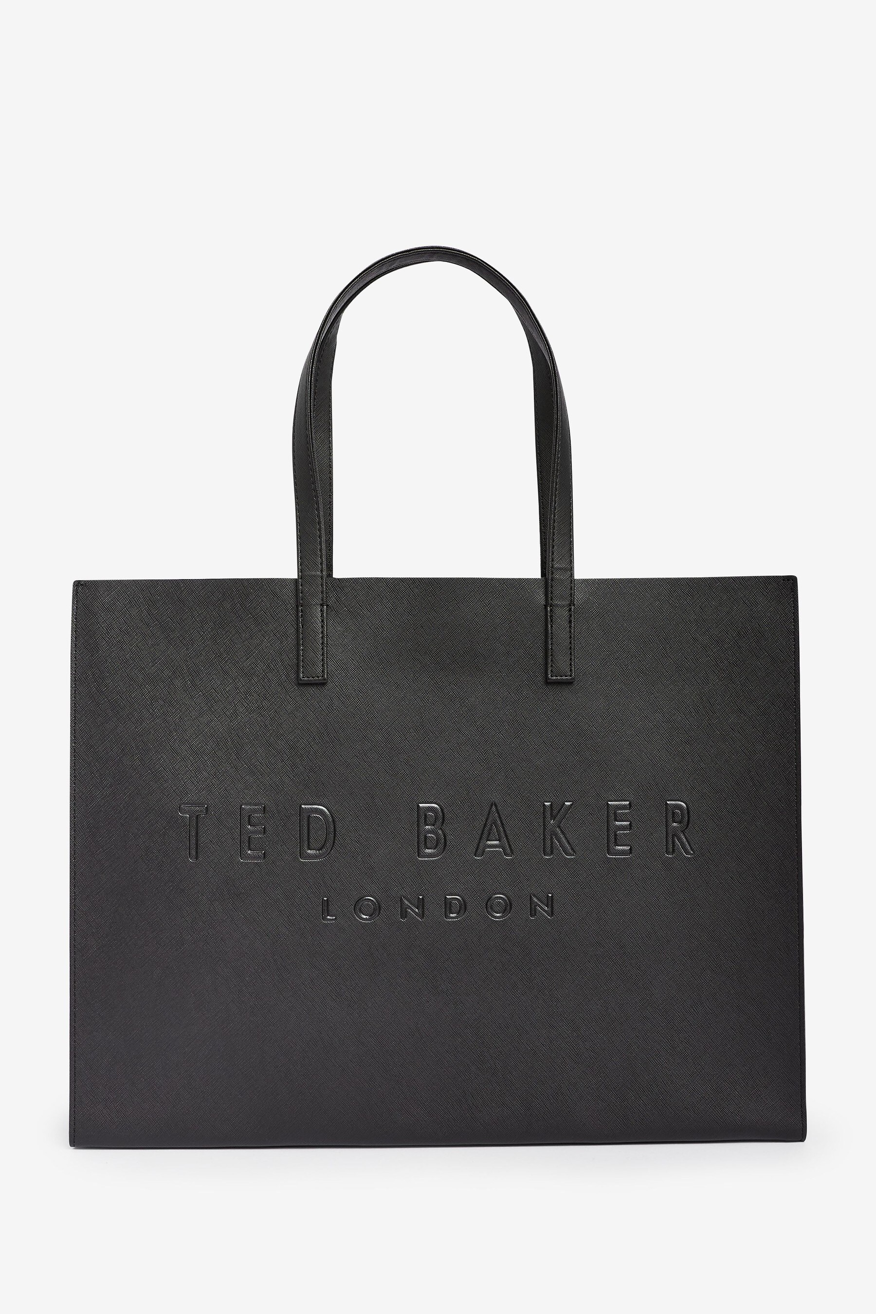 Buy Ted Baker Black Sukicon Crosshatch East West Icon Bag from Next ...