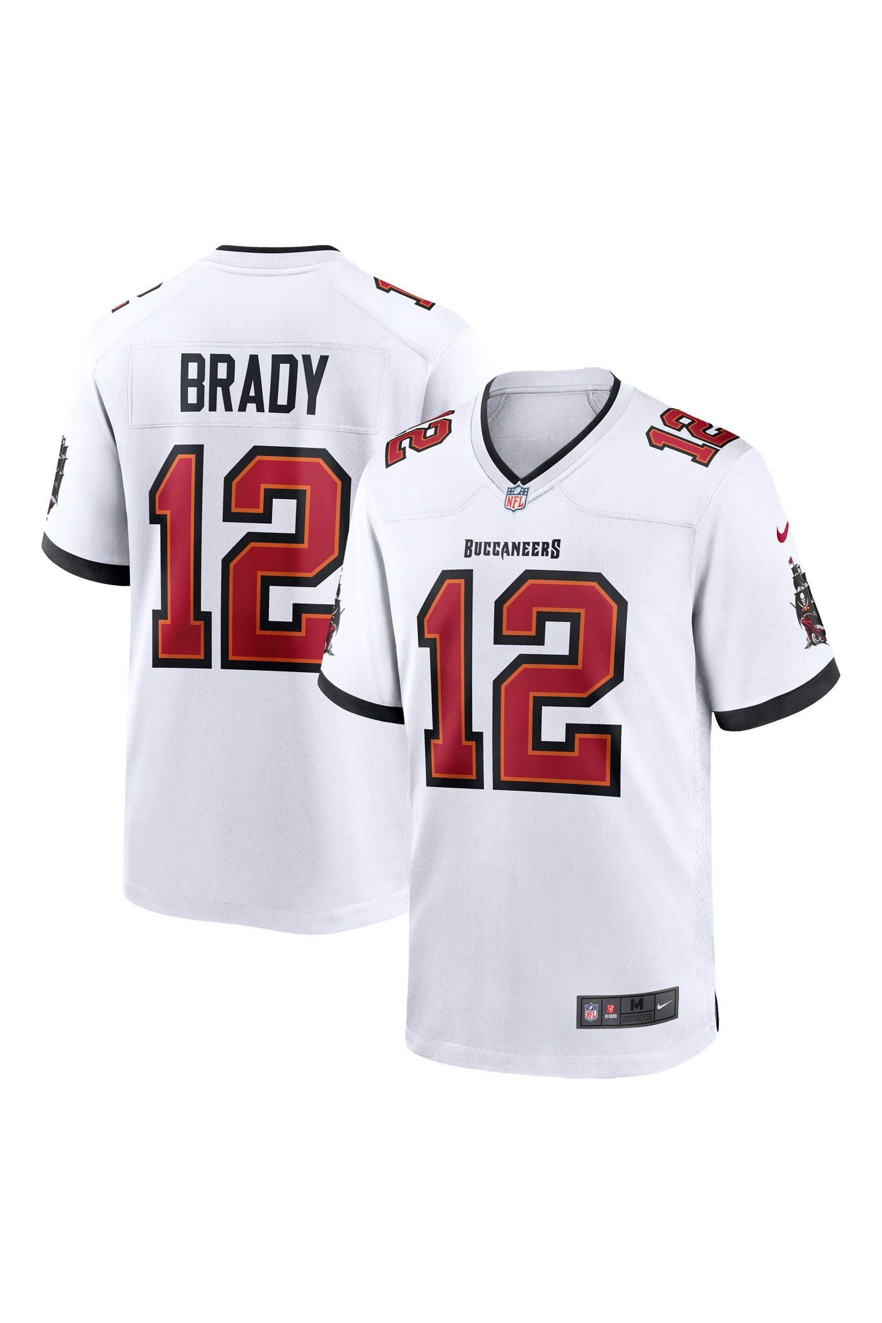 Buy Nike White NFL Tampa Bay Buccaneers Road Game Jersey Tom Brady
