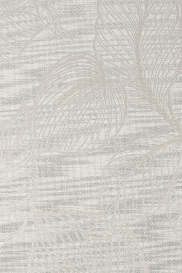 Art For The Home Pearl White Boutique Royal Palm 10M Wallpaper - Image 1 of 1