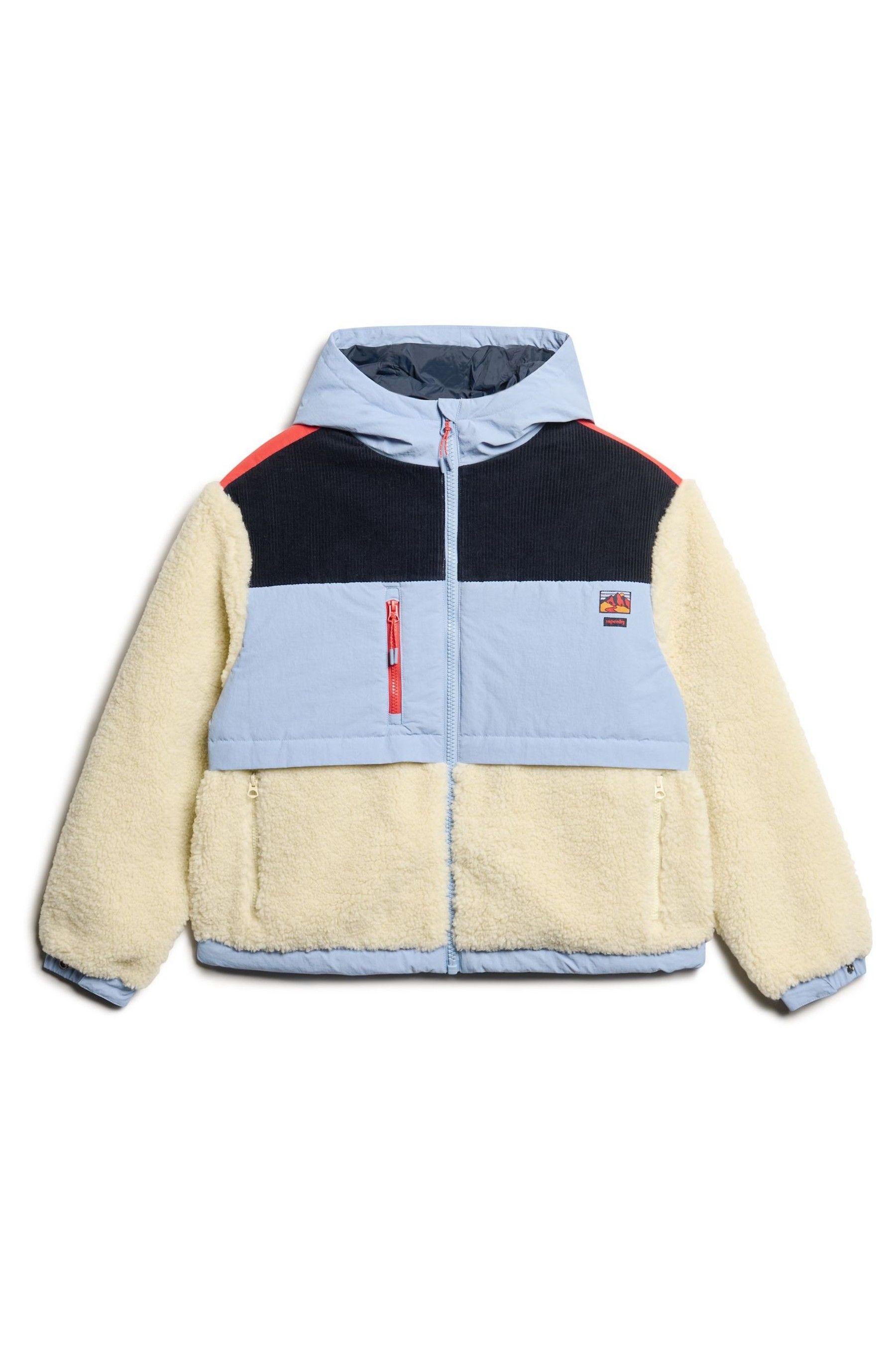 Buy Superdry Hooded Fleece Jacket Veste polaire a capuche from Next Luxembourg