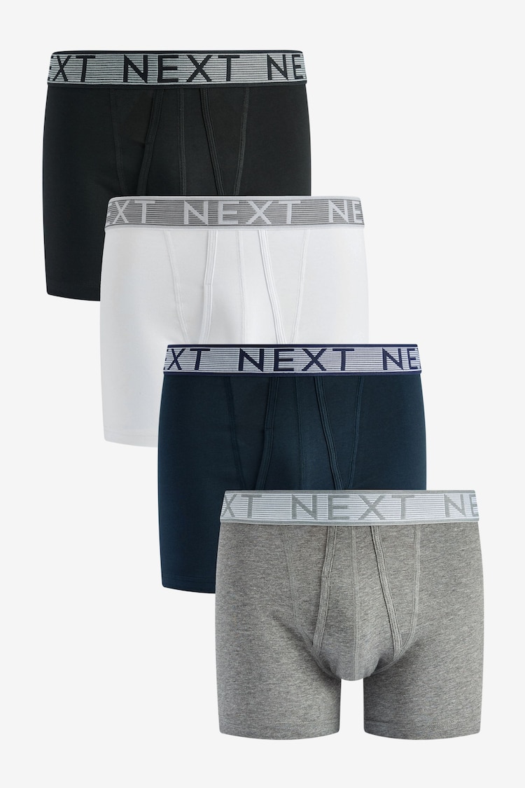 Multi 4 pack A-Front Boxers - Image 1 of 1