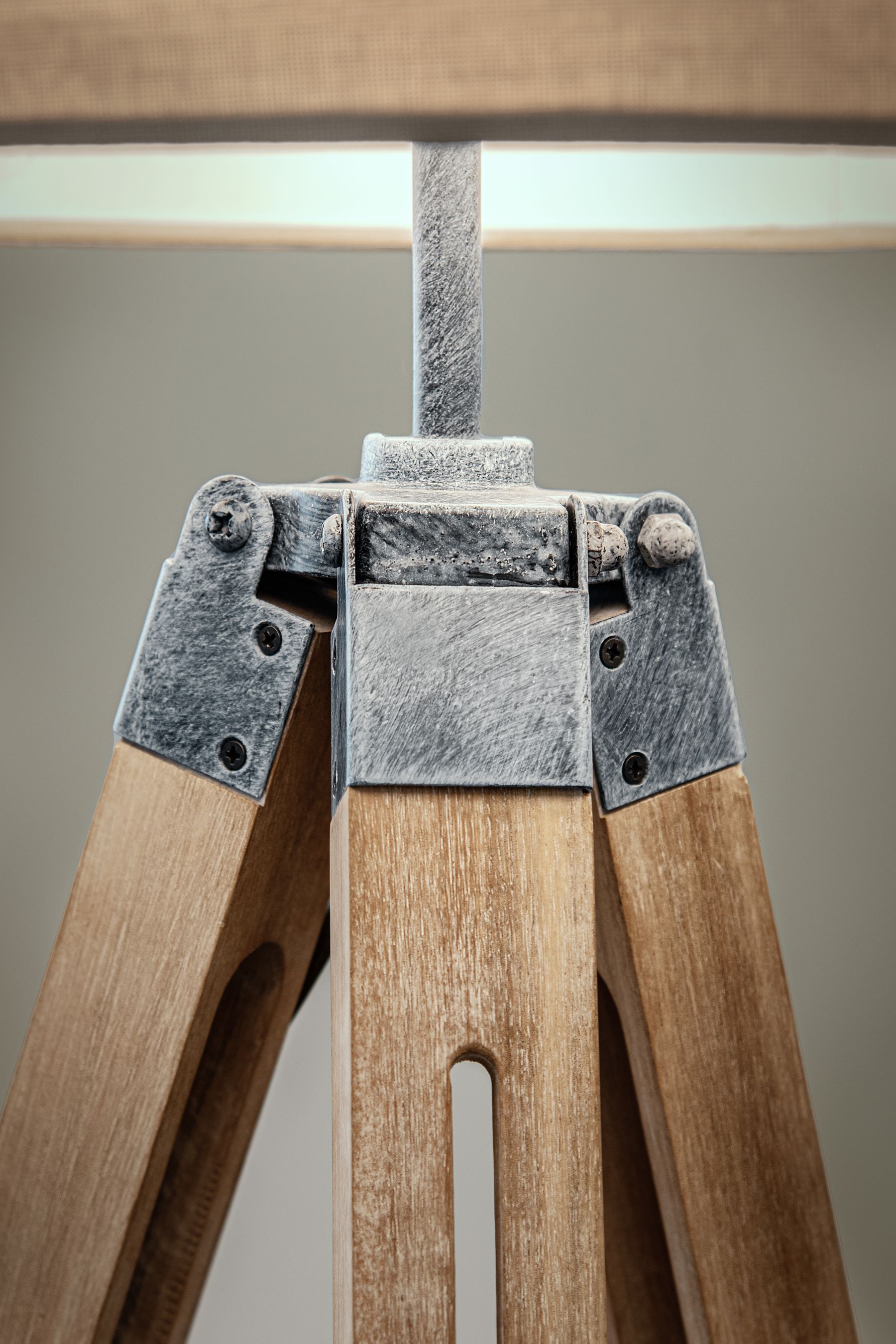 Buy Grey Bronx Wood Tripod Floor Lamp from the Next UK online shop