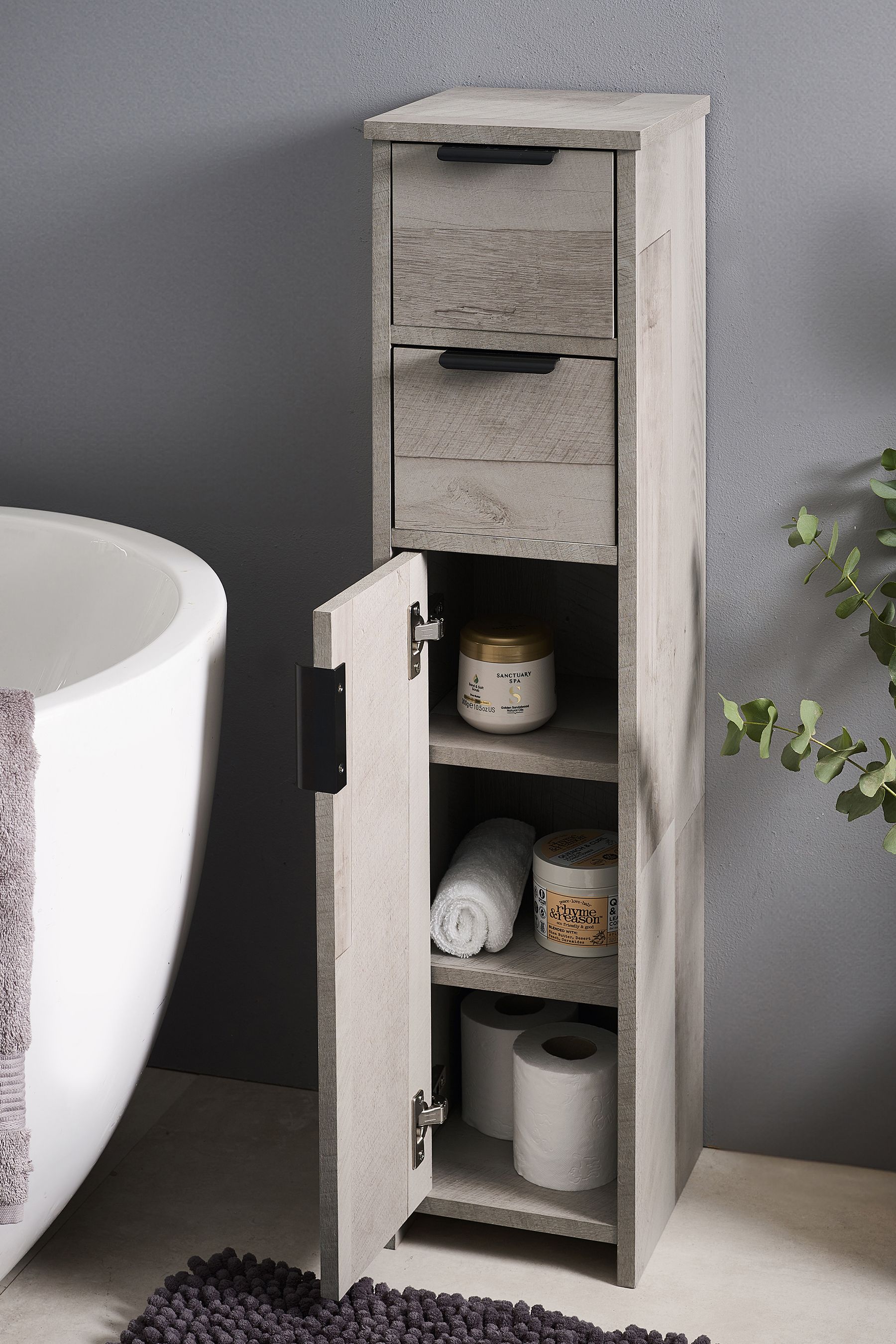 Buy Grey Bronx Mid Storage Unit from Next Ireland