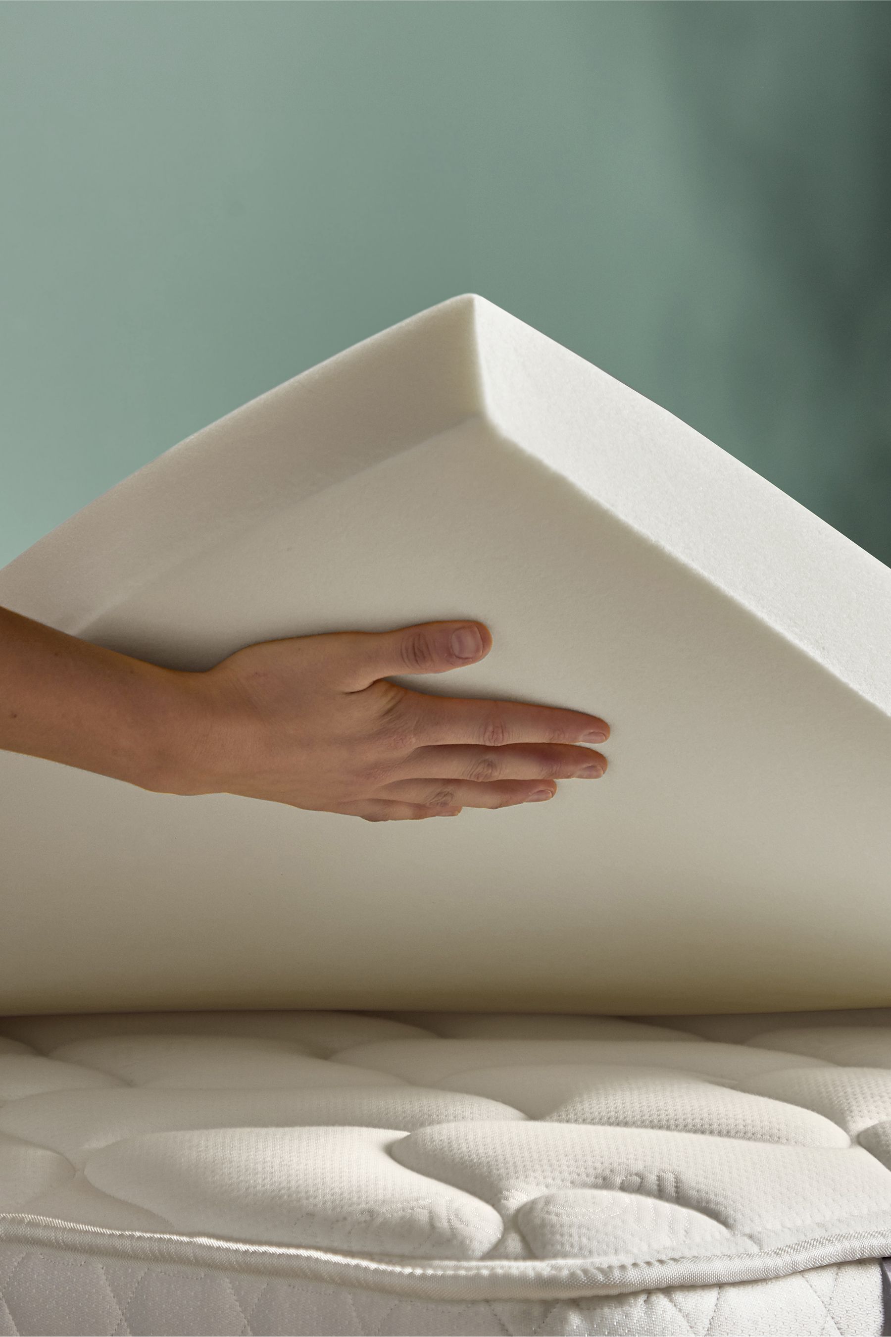 Buy Silentnight White 7cm Impress Deep Memory Foam Mattress Topper from
