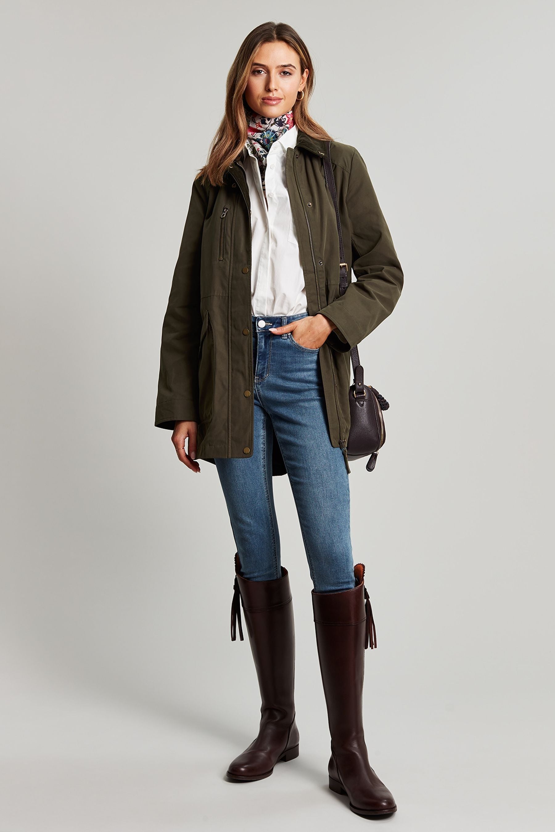 Buy Joules Green Montford Waxed Coast Jacket from Next Ireland