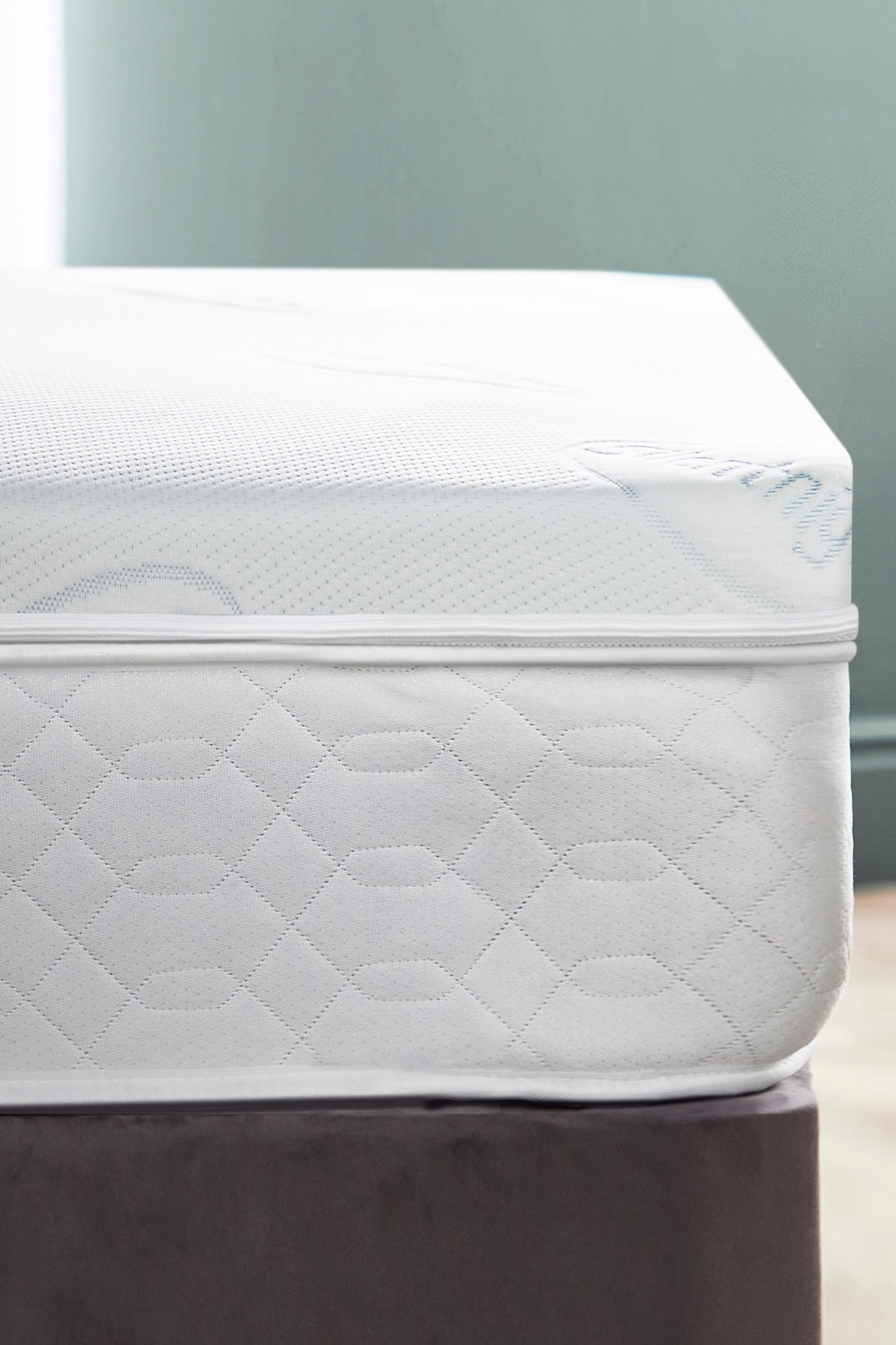 Buy Silentnight White Impress 5cm Memory Foam Mattress Topper from the