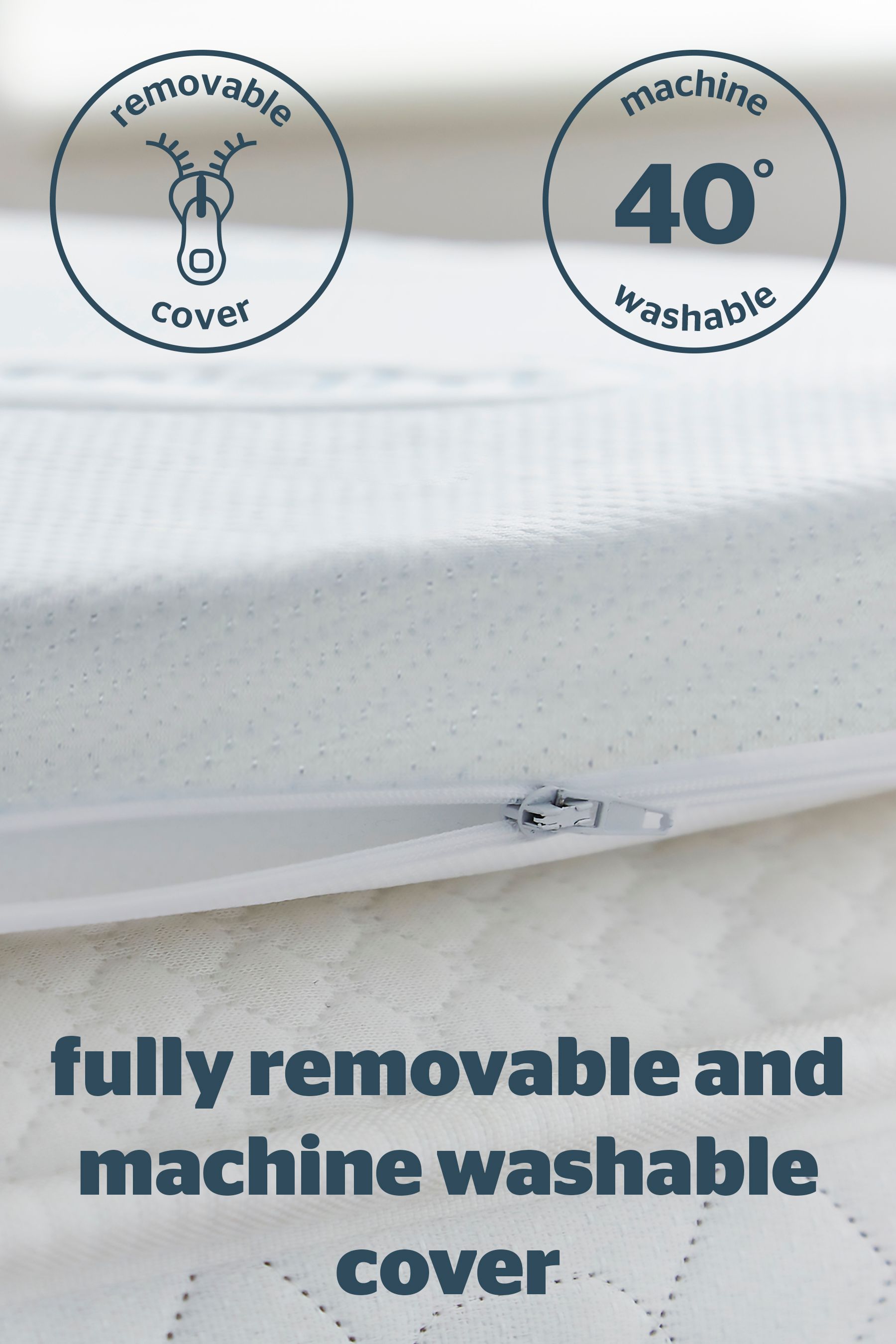 Buy Silentnight White Impress 5cm Memory Foam Mattress Topper from the